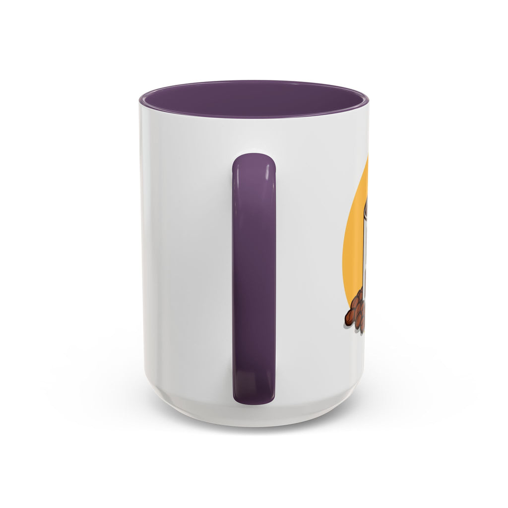Coffee Mug - Funny coffee "Pot Head" Accent Mug (11/15oz)