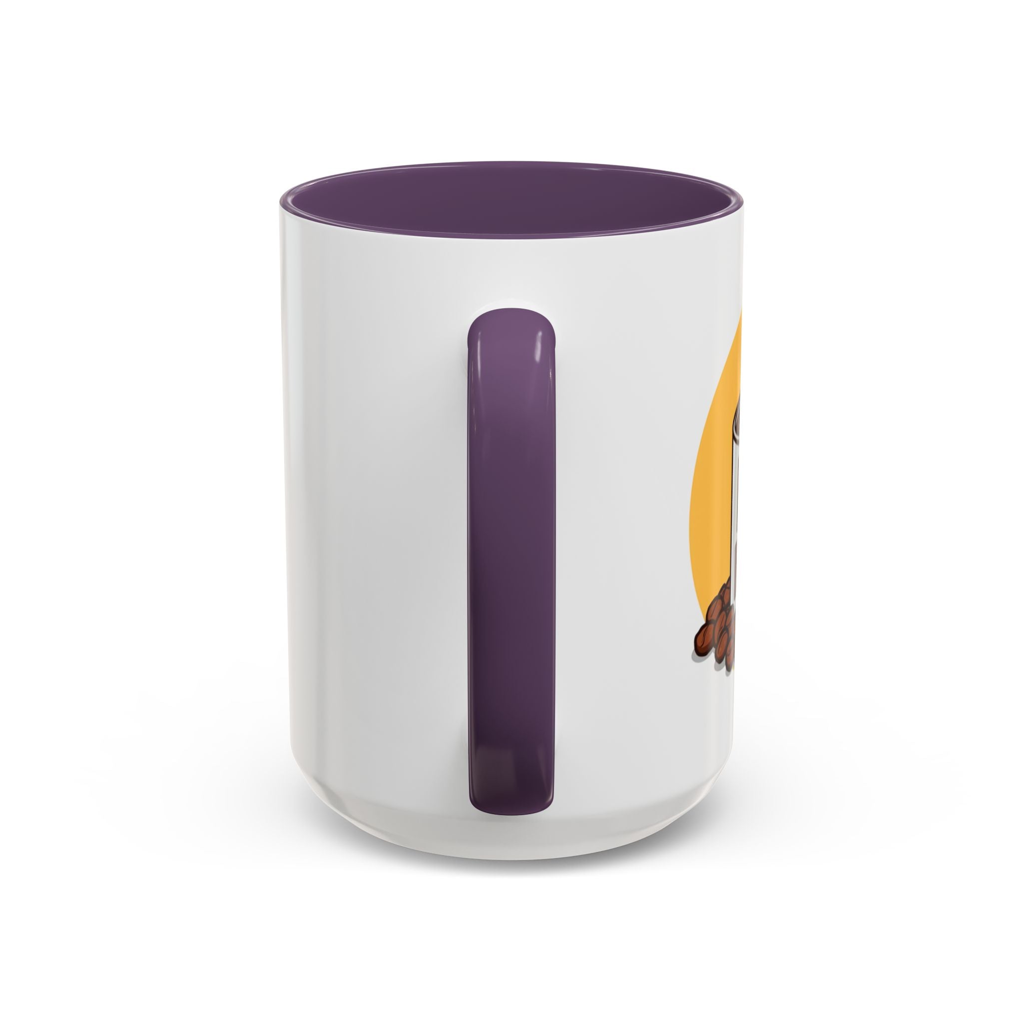 Coffee Mug - Funny coffee "Pot Head" Accent Mug (11/15oz)