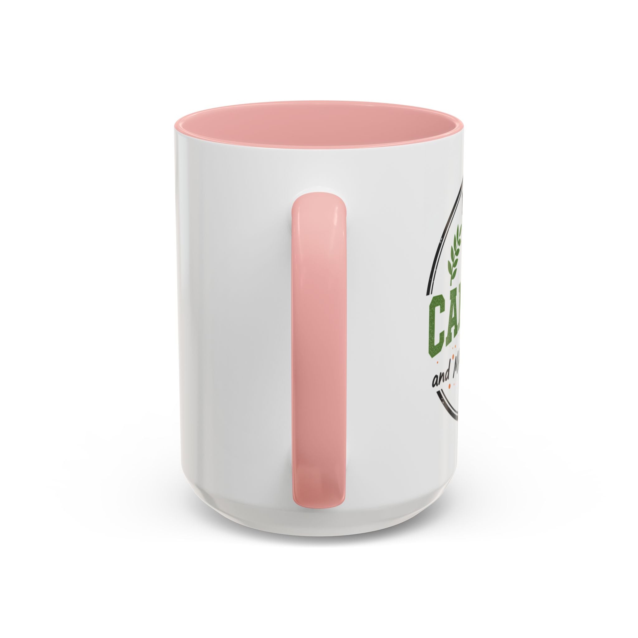 Funny Camping Accent Coffee Mug — I like CAMPING and MAYBE 3 people.