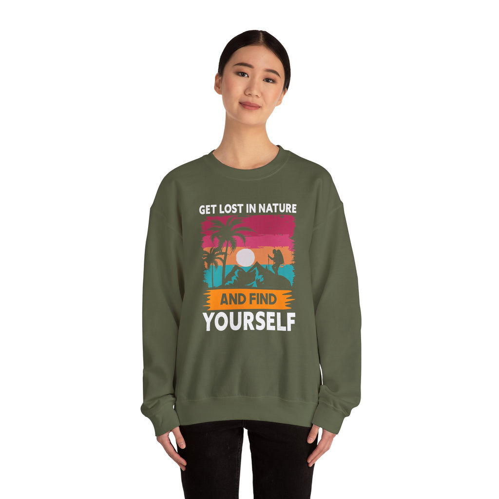Adventure-Ready Sunset Sweatshirt