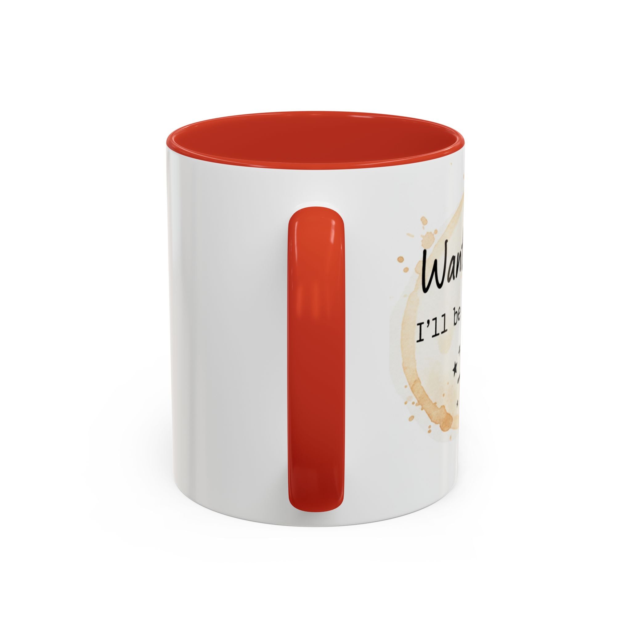 Religious Coffee Mug – “Want to Talk? I’ll Be Up All Night.-God” Accent Ceramic Mug