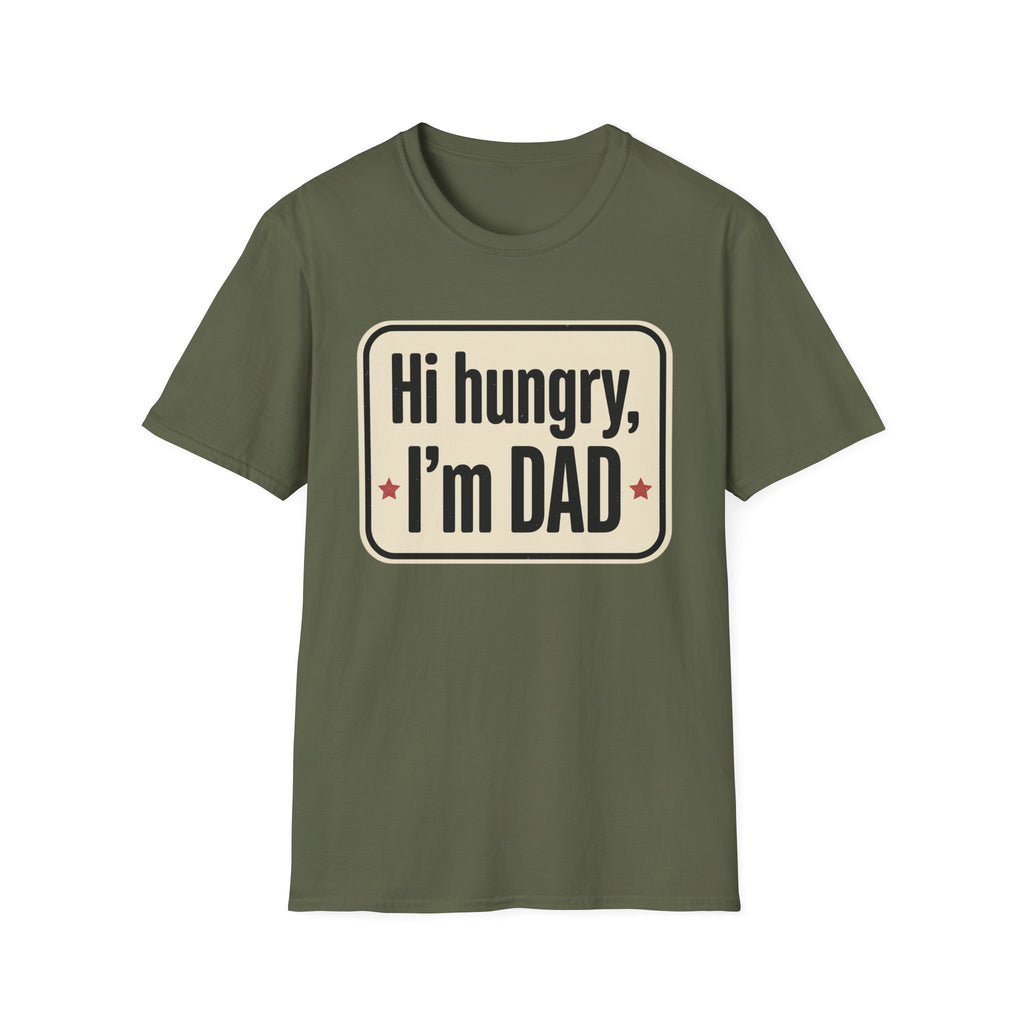 Hi Hungry I’m Dad T-Shirt — Funny Dad Joke Tee for Father’s Day