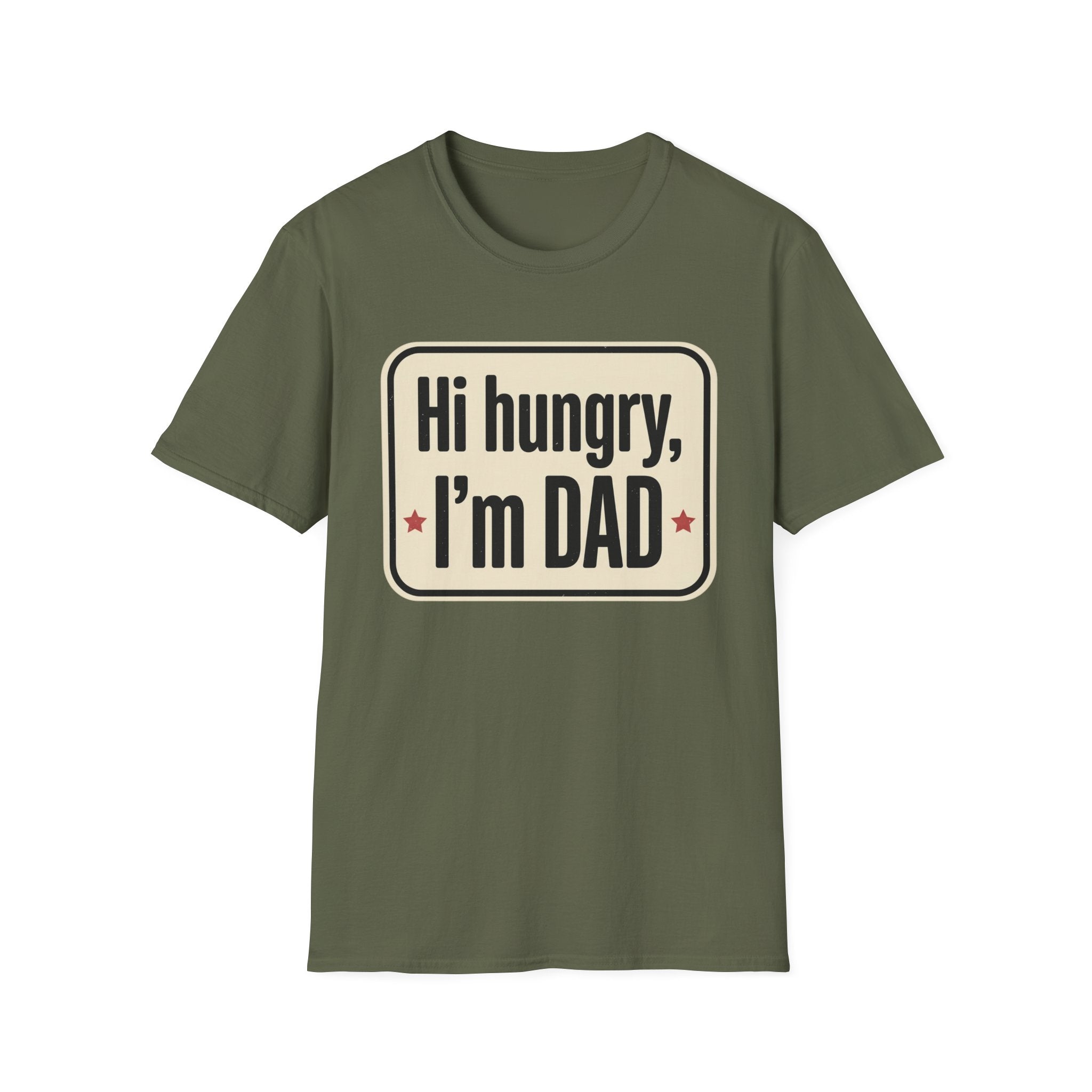 Hi Hungry I’m Dad T-Shirt — Funny Dad Joke Tee for Father’s Day