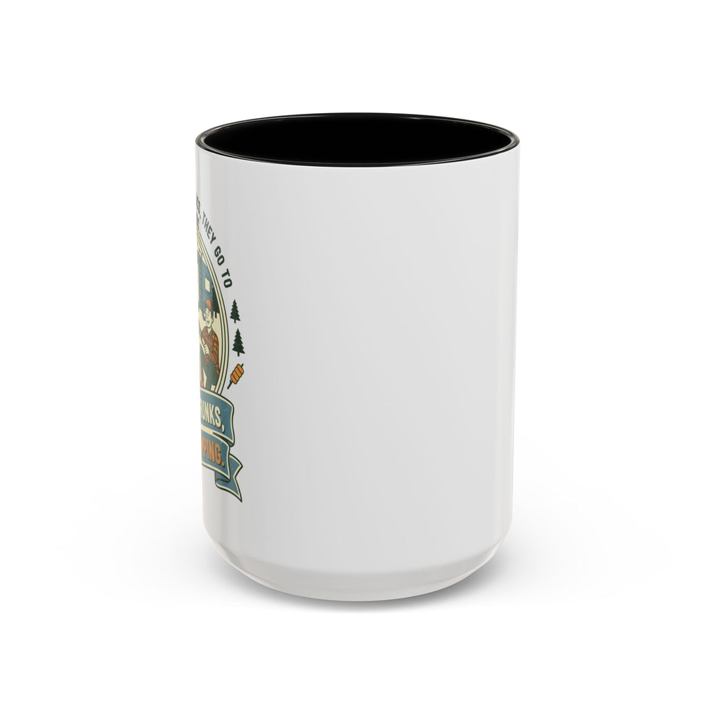Adventure Camper Coffee Mug - "We are drunks, we go camping."(11/15oz)