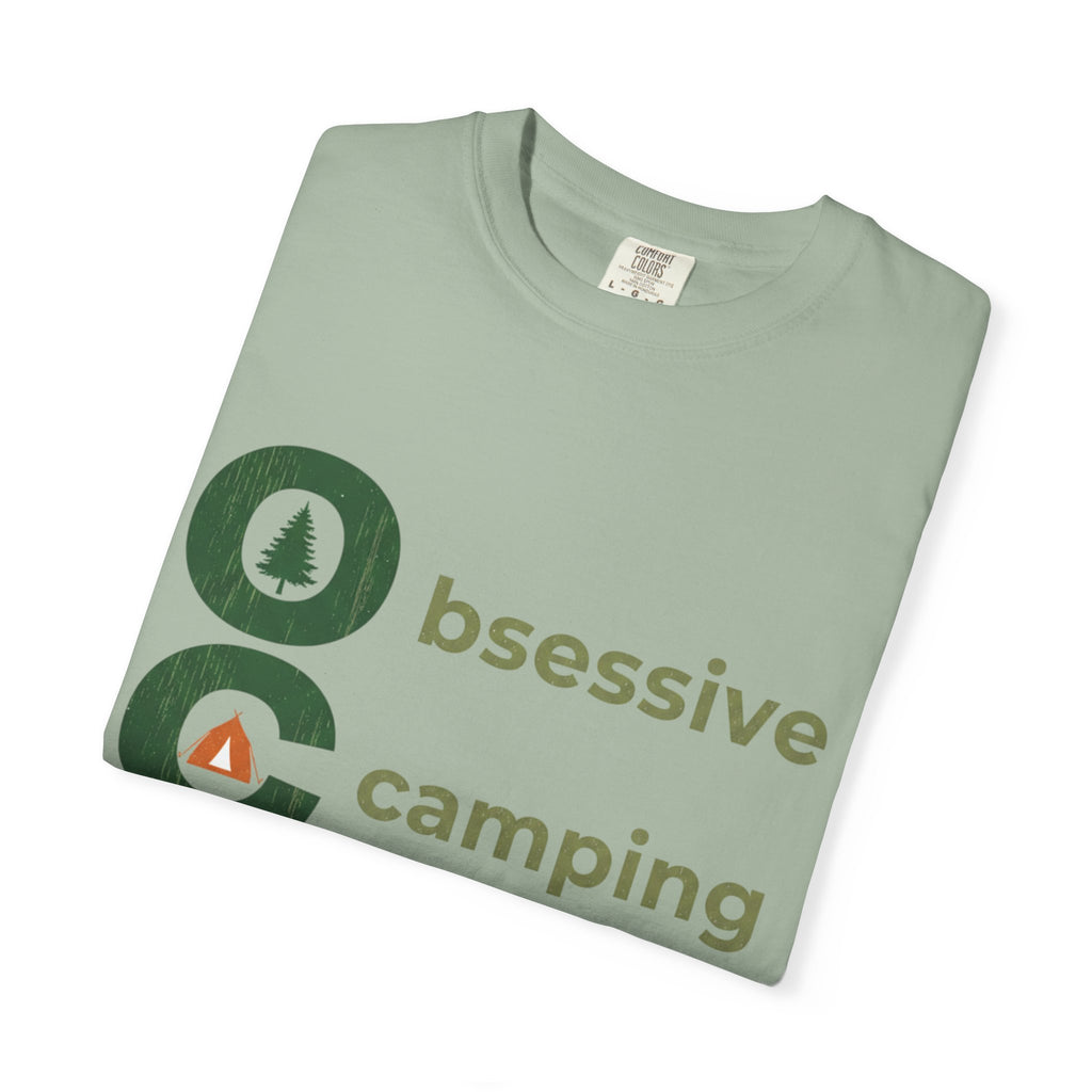 Camping T-Shirt — "Obsessive Camping Disorder" Graphic Tee (Outdoor Camper Gift)