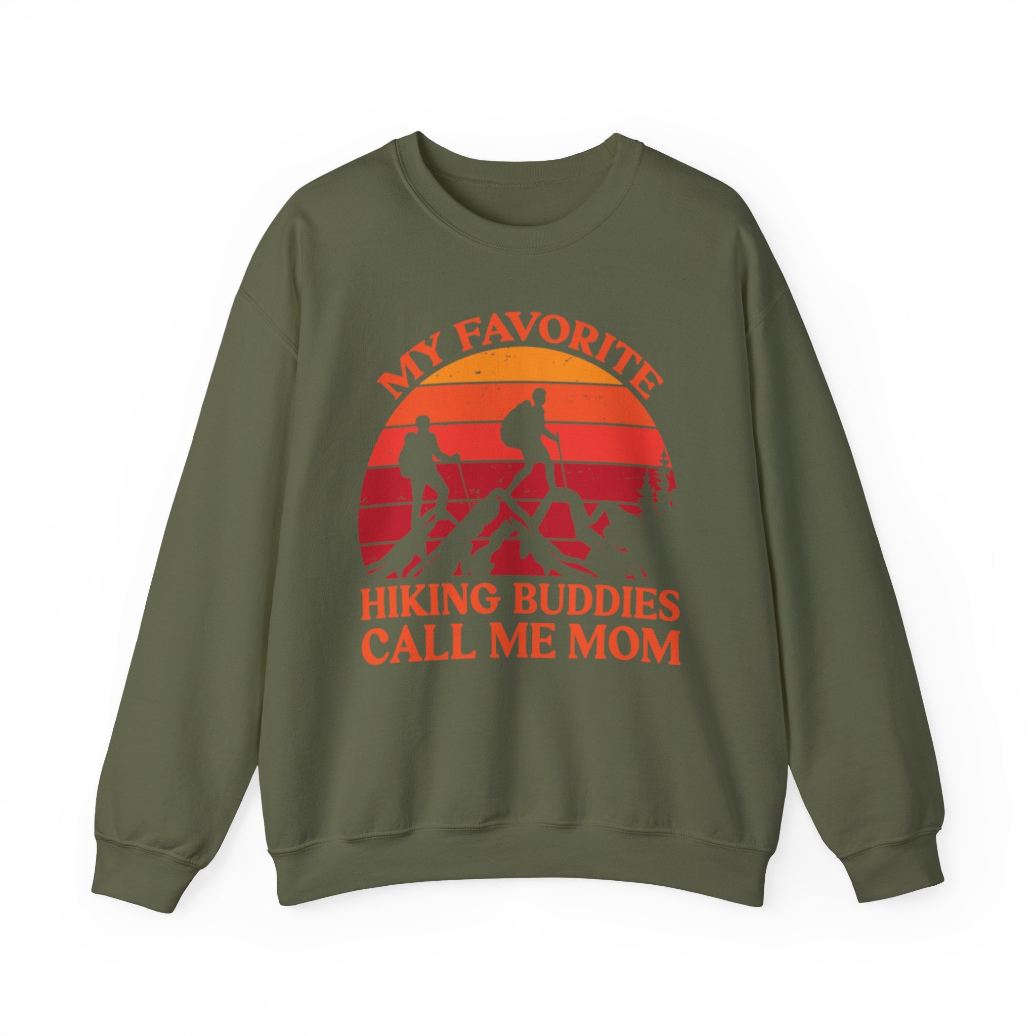 Playful Mountain Mom Graphic Crew
