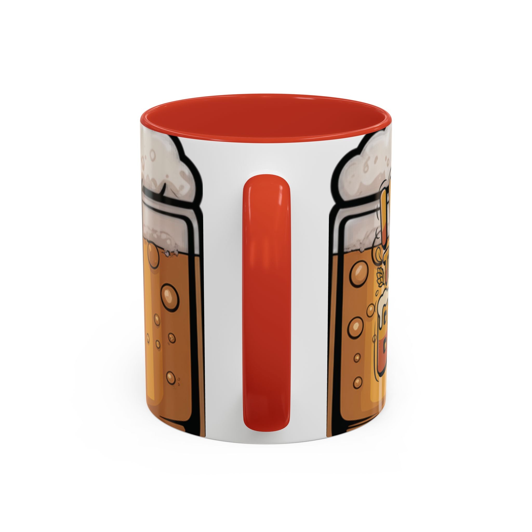 Beer Lover Coffee Mug — 'I WISH THIS WAS BEER' Fun Accent Mug (11/15oz)