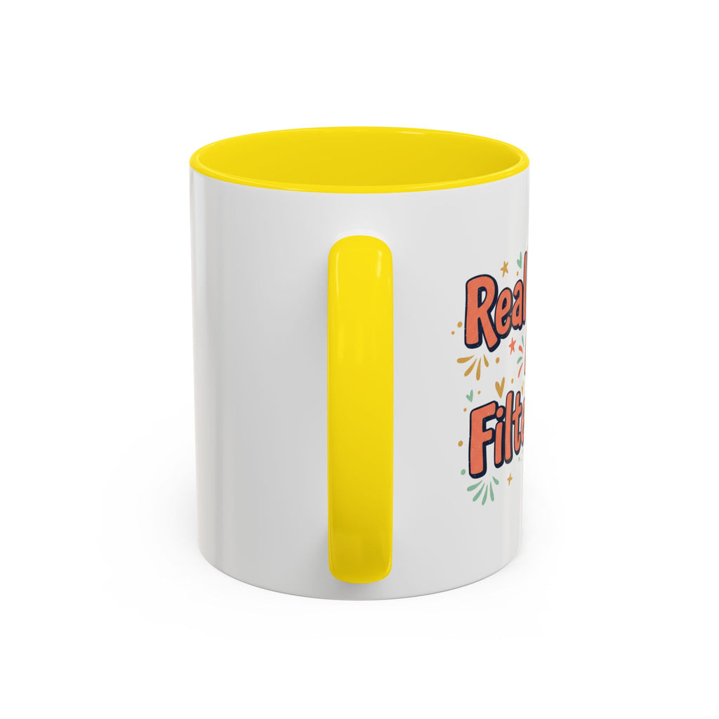 Funny People-Phobic Accent Coffee Mug — "People Make Me Tired" Retro Design (11/15 oz)