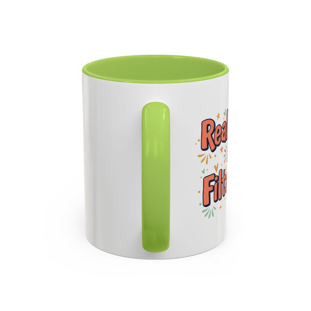 Funny People-Phobic Accent Coffee Mug — "People Make Me Tired" Retro Design (11/15 oz)