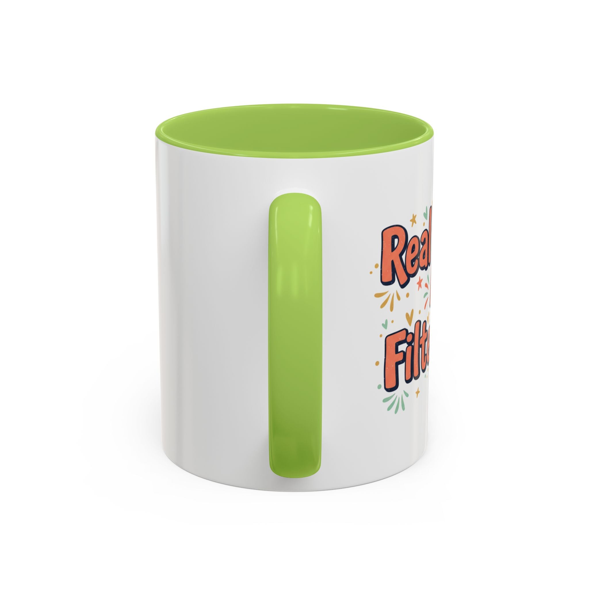 Funny People-Phobic Accent Coffee Mug — "People Make Me Tired" Retro Design (11/15 oz)