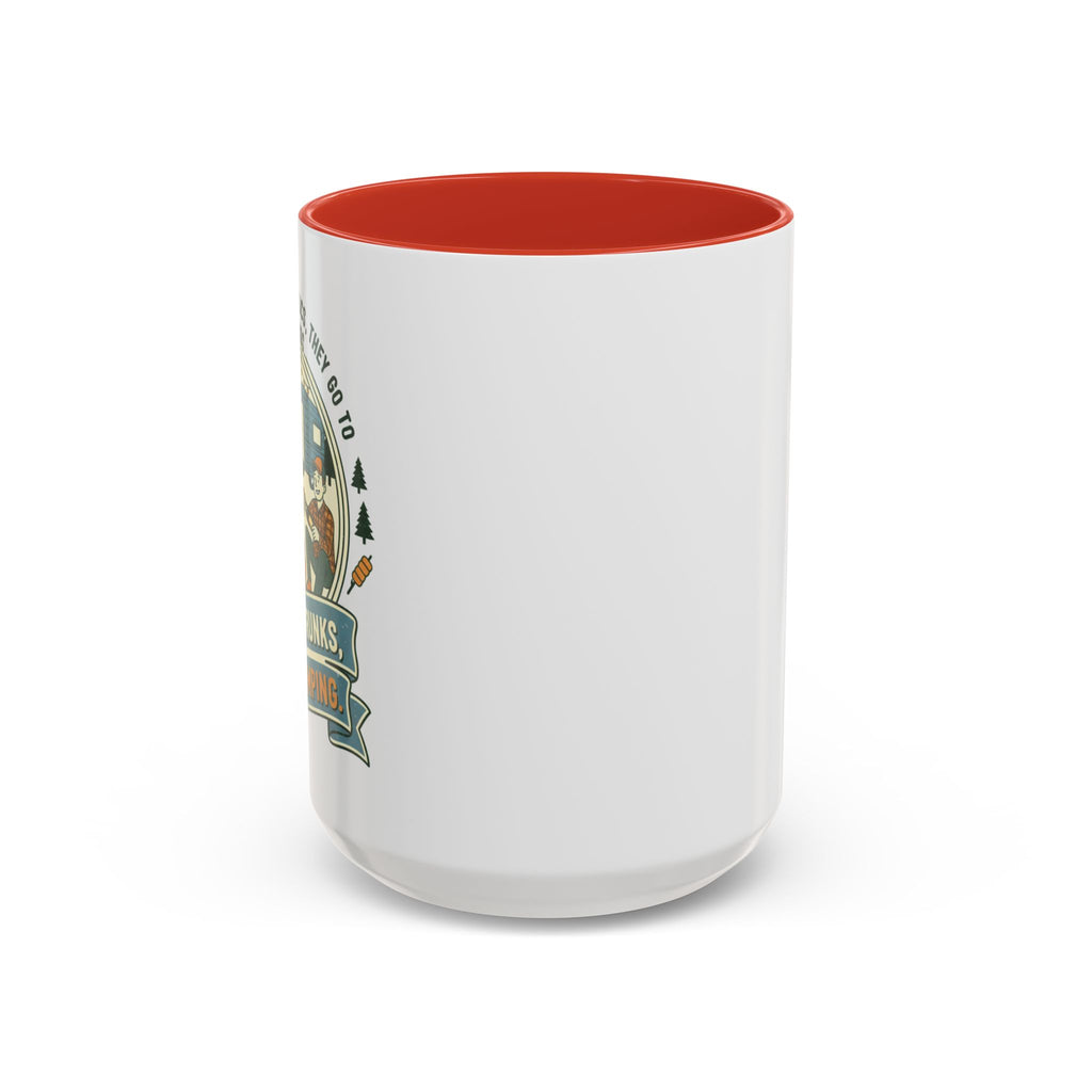 Adventure Camper Coffee Mug - "We are drunks, we go camping."(11/15oz)