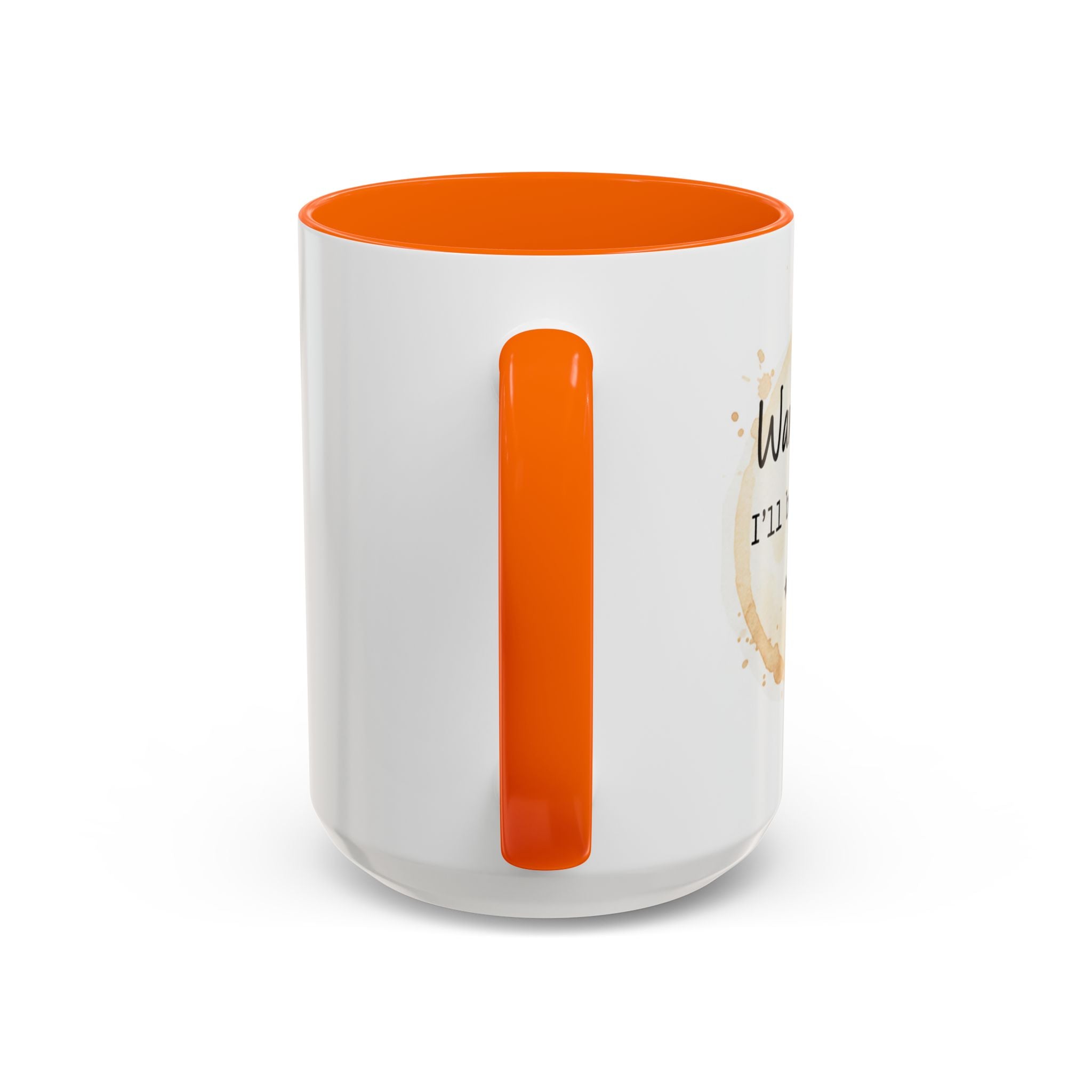 Religious Coffee Mug – “Want to Talk? I’ll Be Up All Night.-God” Accent Ceramic Mug