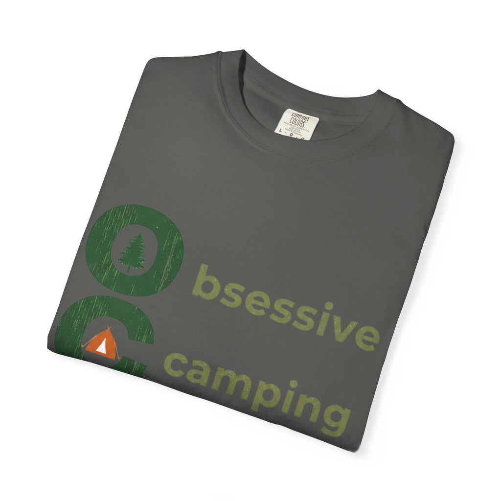Camping T-Shirt — "Obsessive Camping Disorder" Graphic Tee (Outdoor Camper Gift)