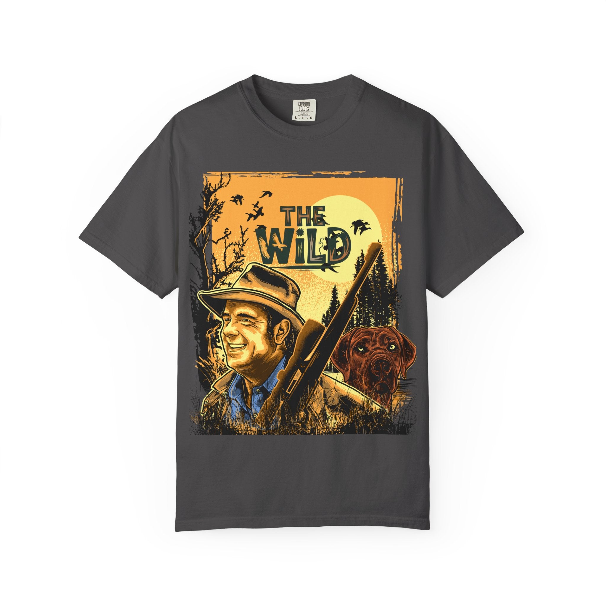 The Wild Vintage Hunting T-Shirt — Outdoorsman Retro Graphic Tee