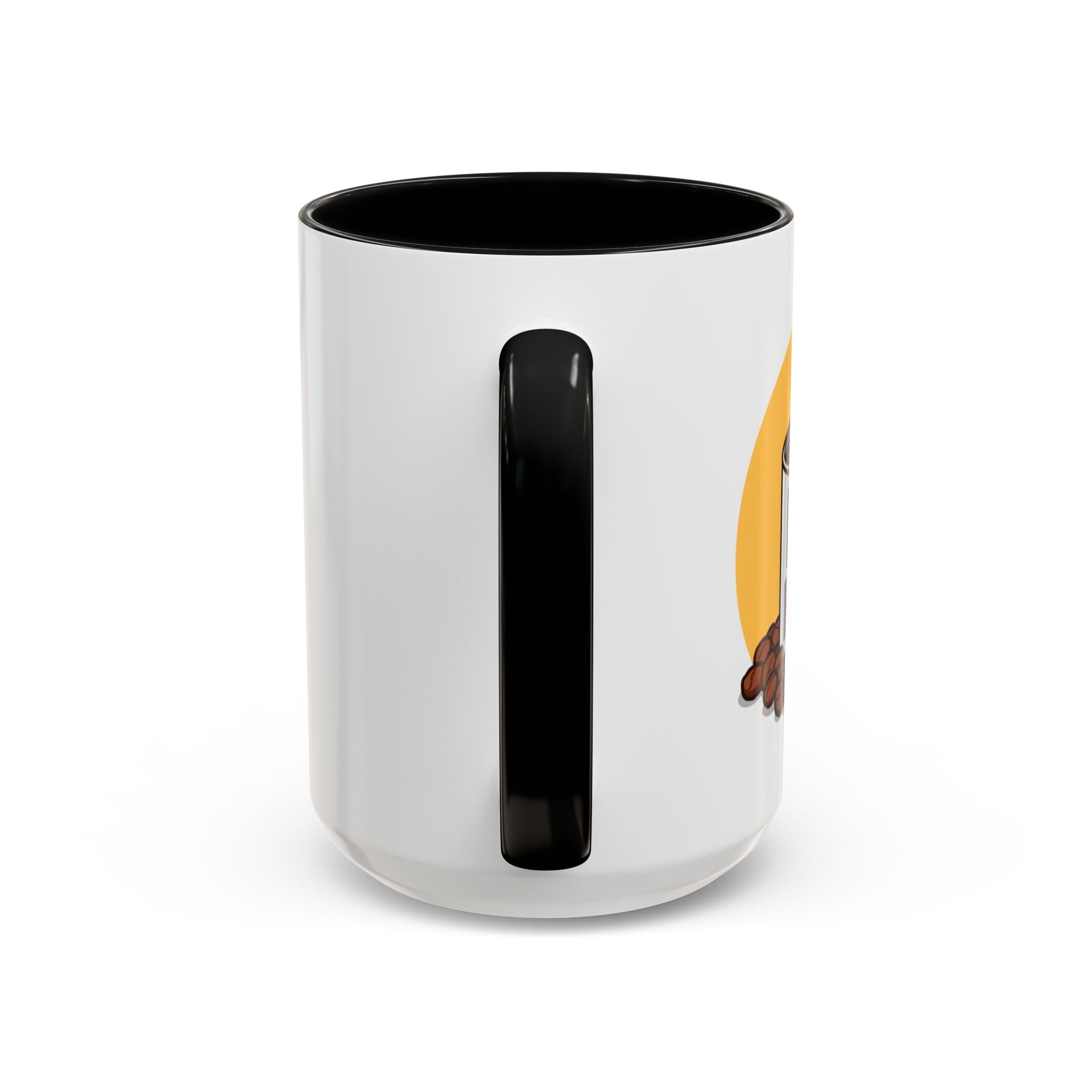 Coffee Mug - Funny coffee "Pot Head" Accent Mug (11/15oz)
