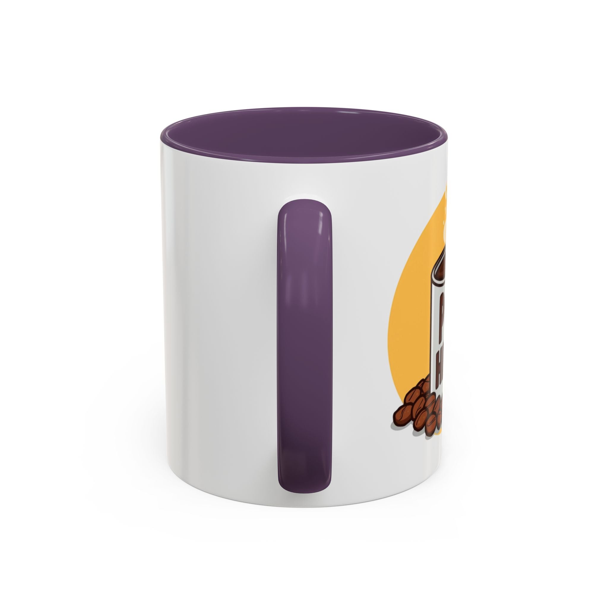 Coffee Mug - Funny coffee "Pot Head" Accent Mug (11/15oz)