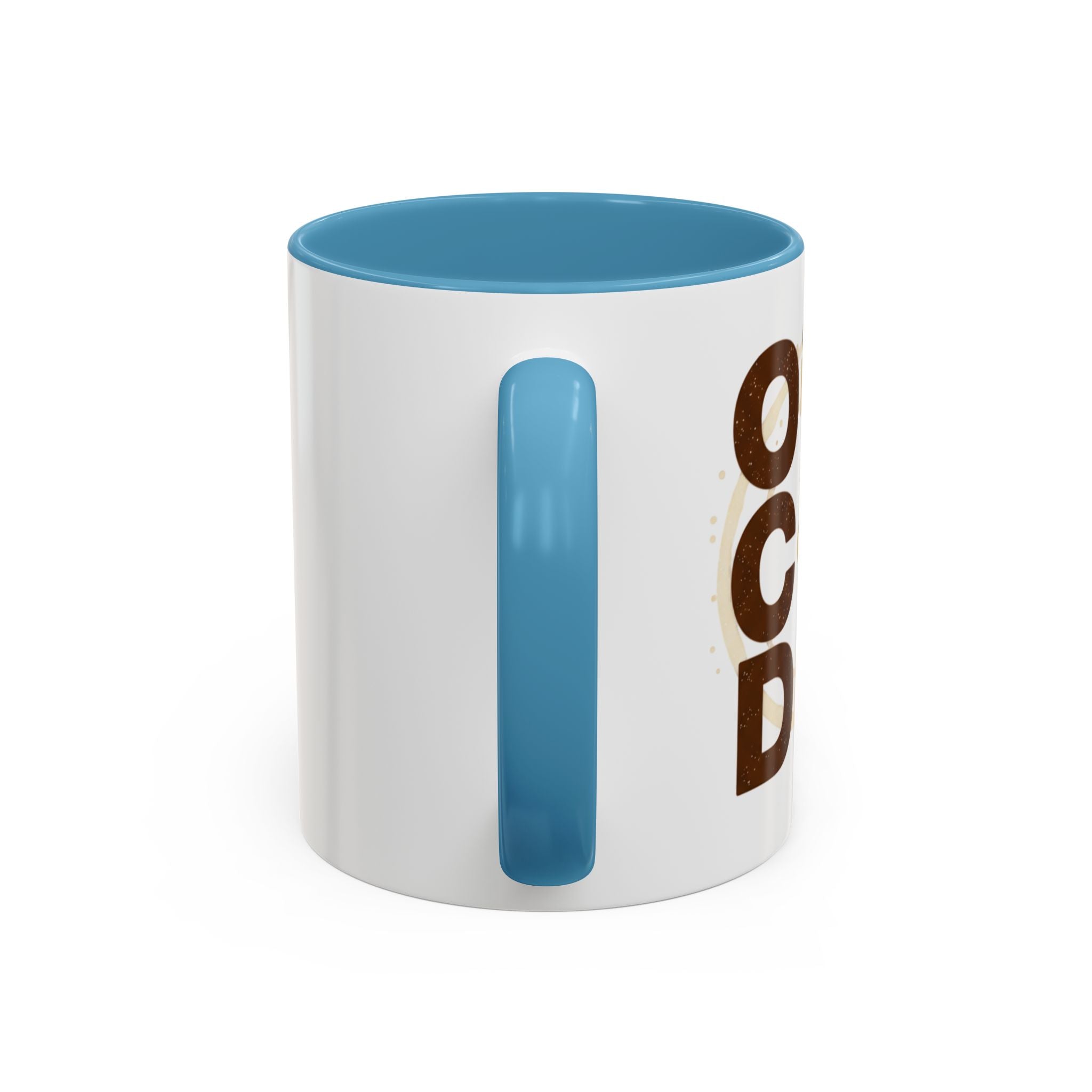 Coffee Mug — "Obsessive Coffee Disorder" Accent Ceramic Mug (11/15oz)