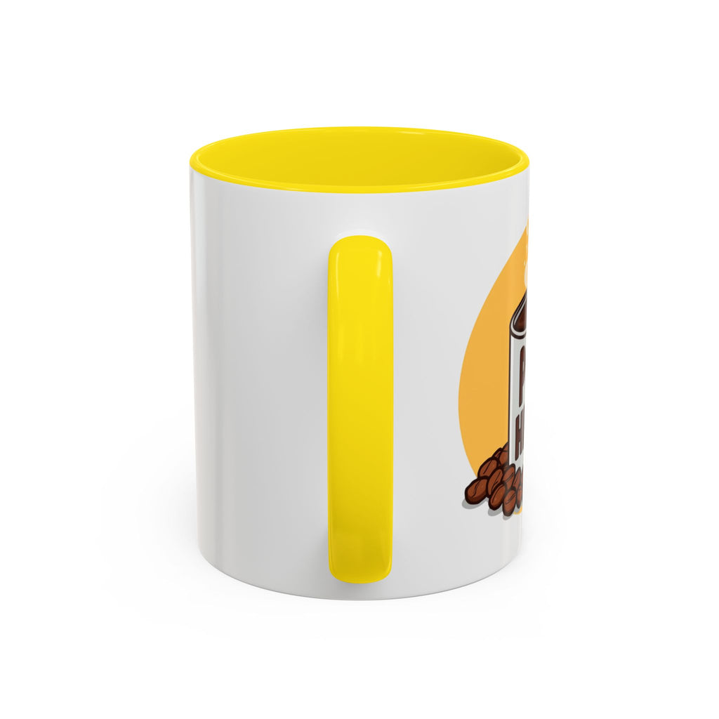 Coffee Mug - Funny coffee "Pot Head" Accent Mug (11/15oz)