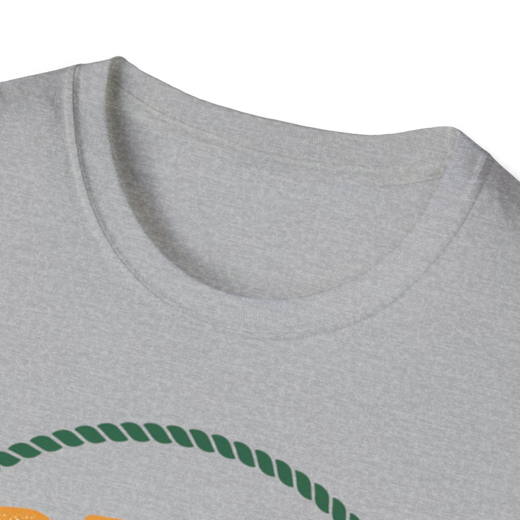 Beer Camping T-Shirt — "Because no great camping story started with a salad."