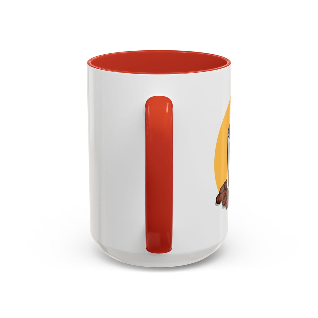 Coffee Mug - Funny coffee "Pot Head" Accent Mug (11/15oz)