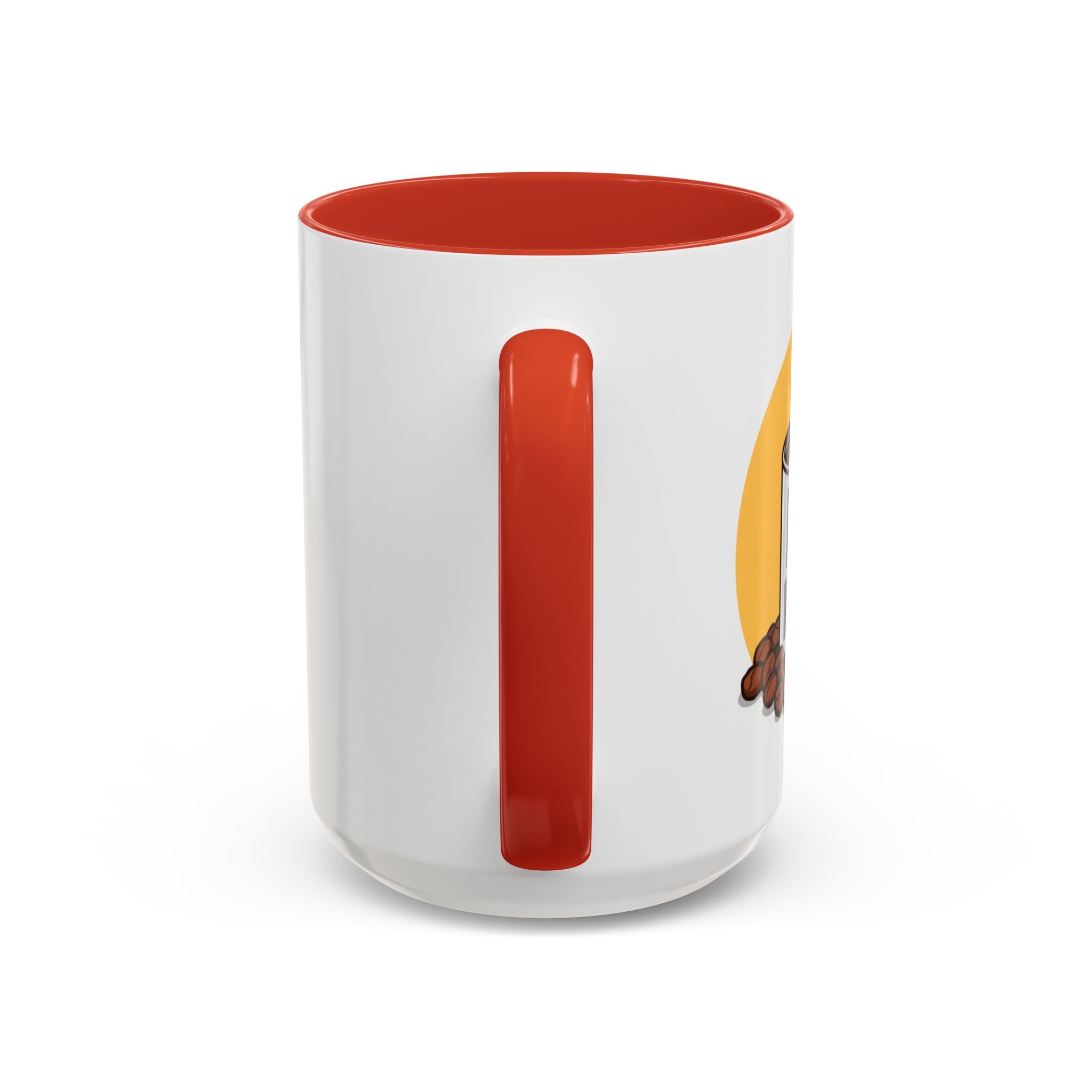 Coffee Mug - Funny coffee "Pot Head" Accent Mug (11/15oz)