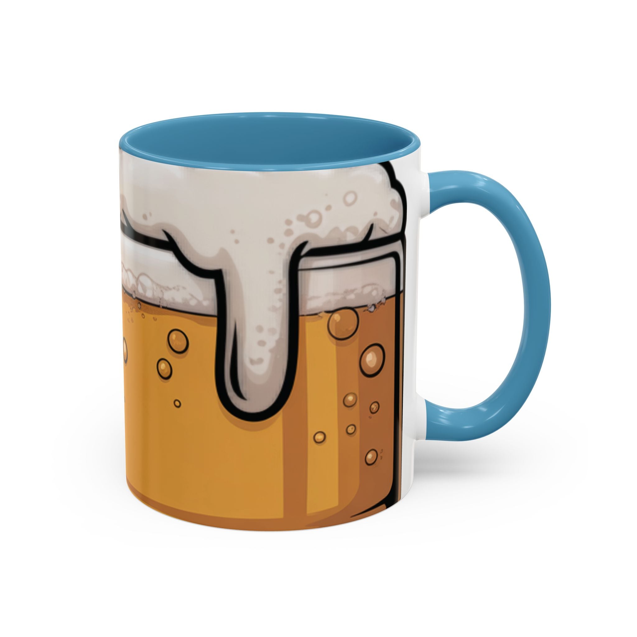Beer Lover Coffee Mug — 'I WISH THIS WAS BEER' Fun Accent Mug (11/15oz)