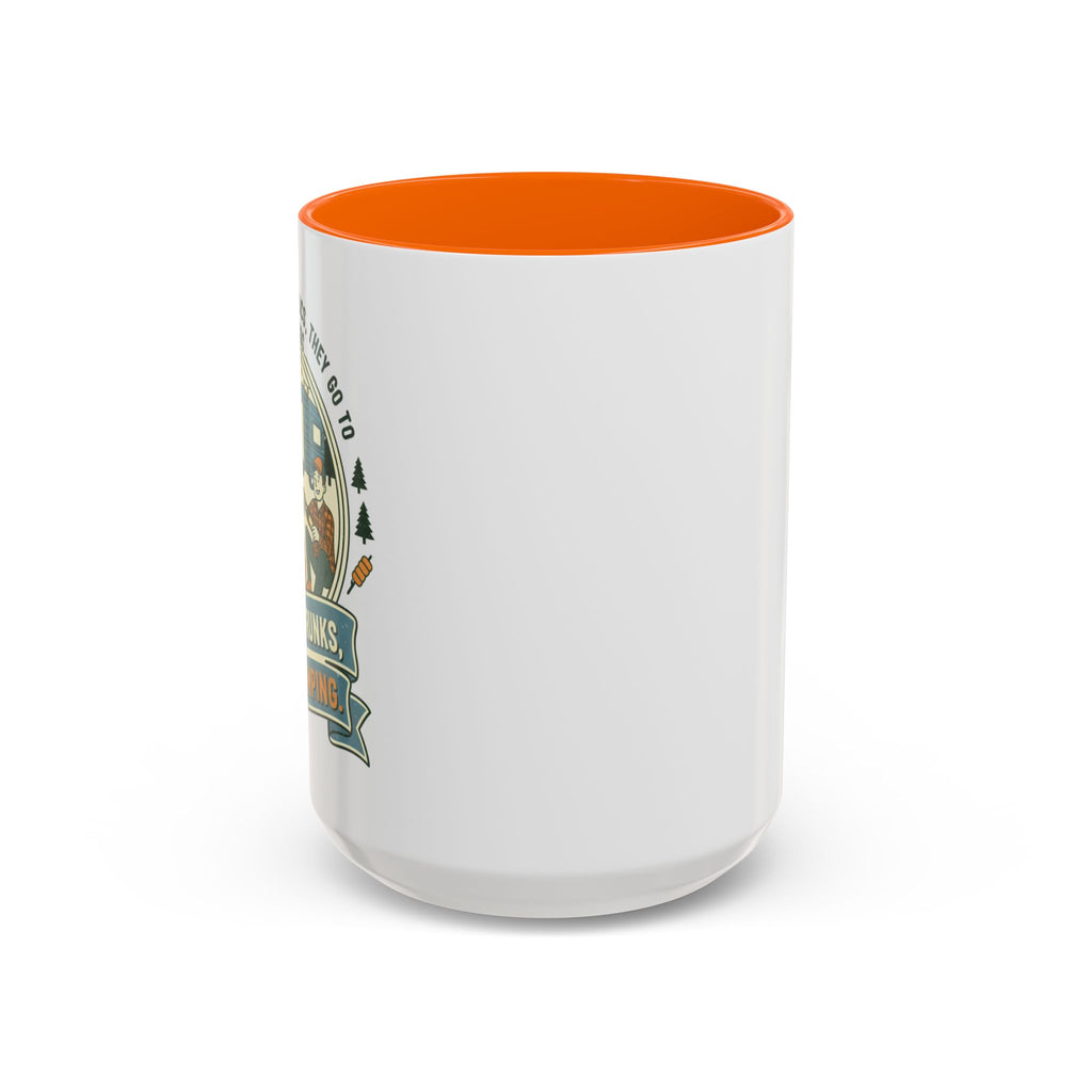 Adventure Camper Coffee Mug - "We are drunks, we go camping."(11/15oz)