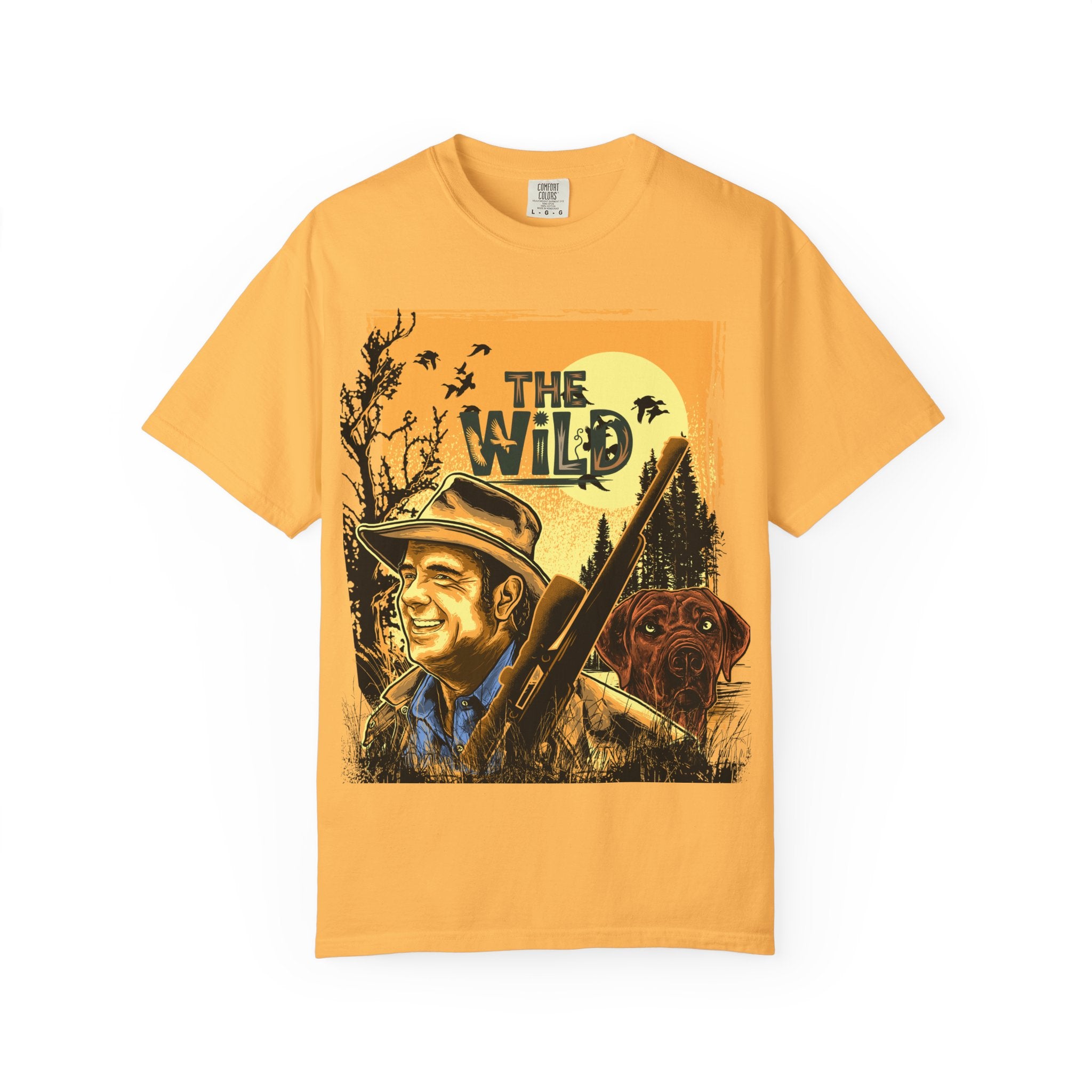 The Wild Vintage Hunting T-Shirt — Outdoorsman Retro Graphic Tee
