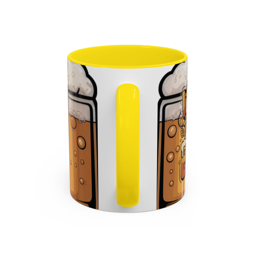 Beer Lover Coffee Mug — 'I WISH THIS WAS BEER' Fun Accent Mug (11/15oz)