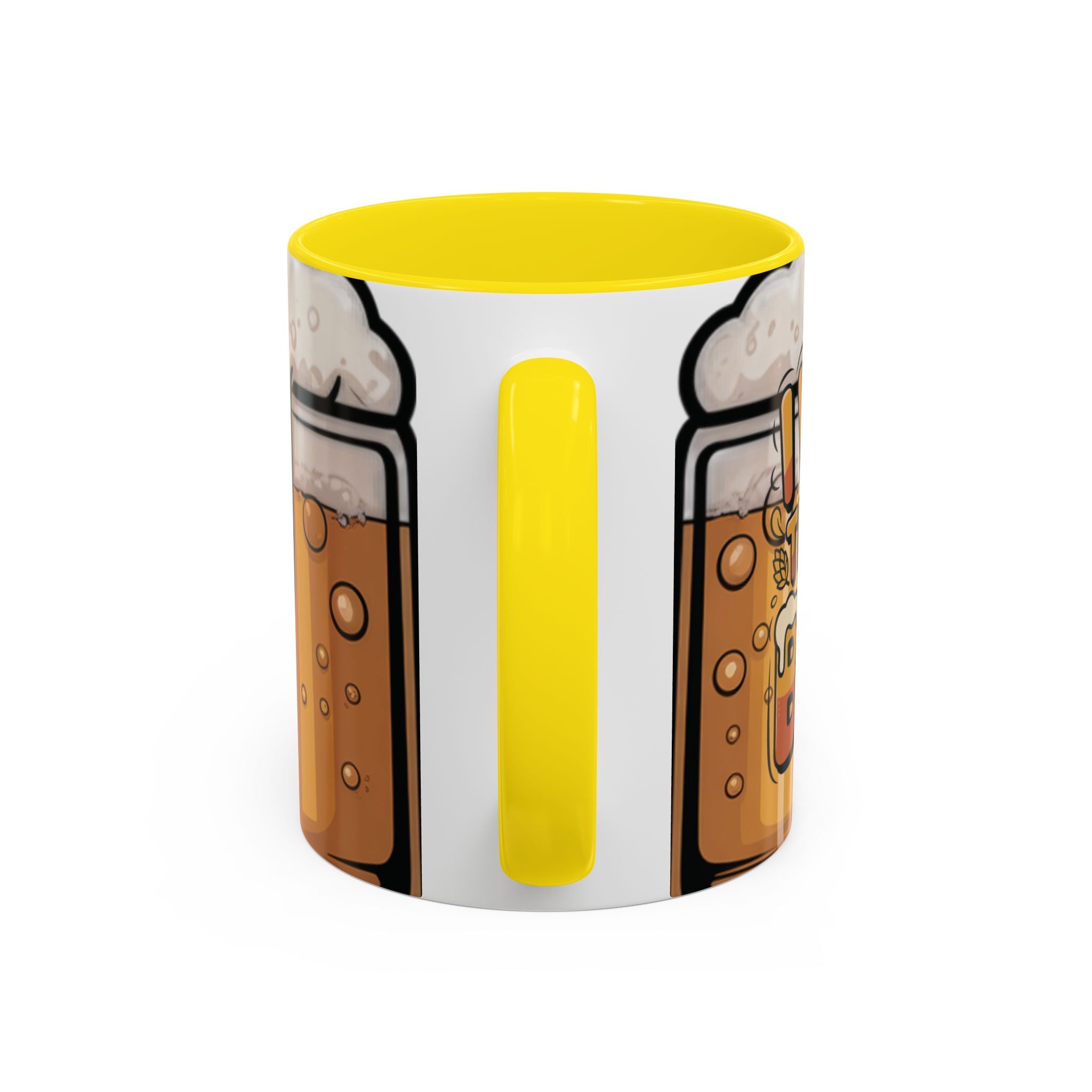 Beer Lover Coffee Mug — 'I WISH THIS WAS BEER' Fun Accent Mug (11/15oz)