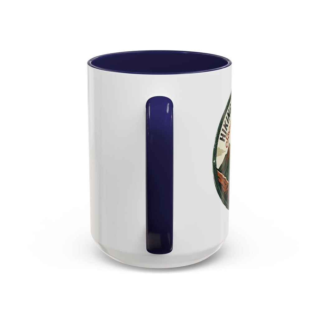 Hiking is my kind of social distancing Mug (11, 15oz)