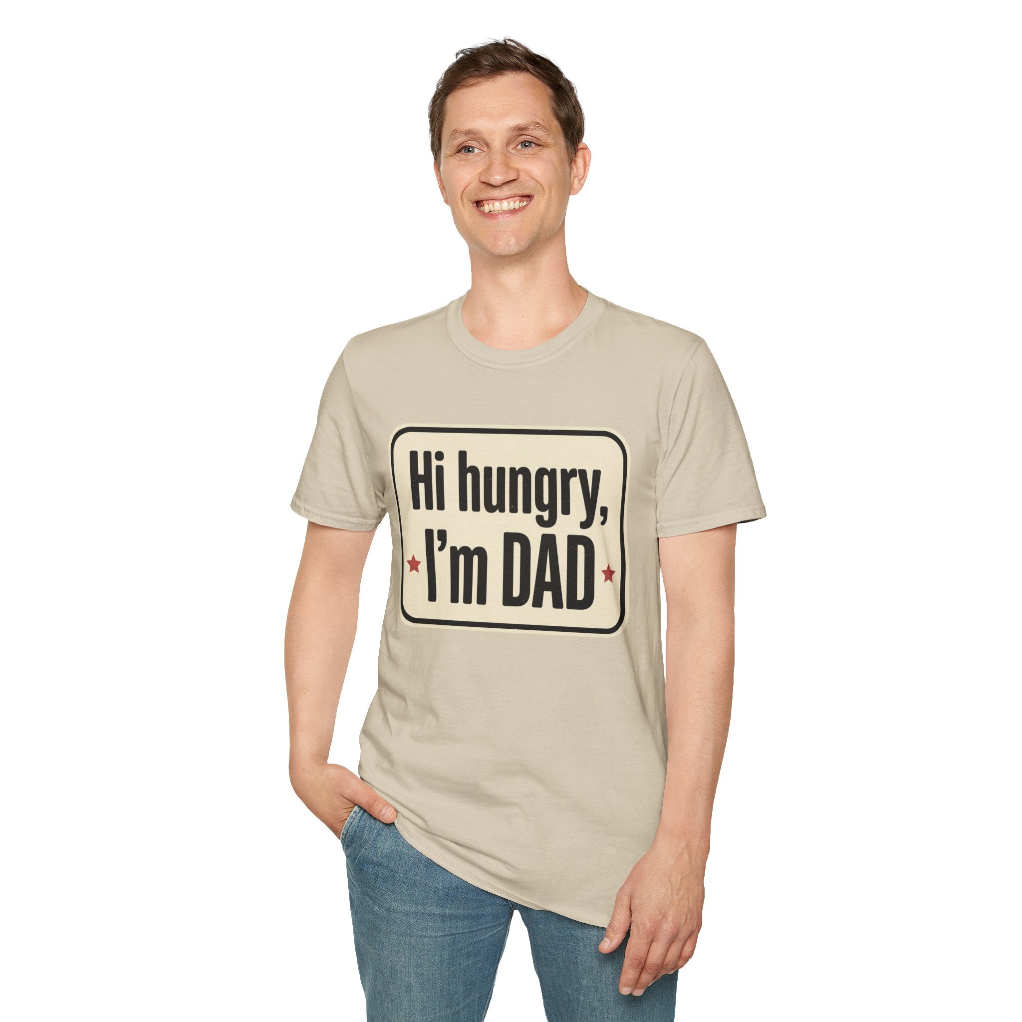 Hi Hungry I’m Dad T-Shirt — Funny Dad Joke Tee for Father’s Day