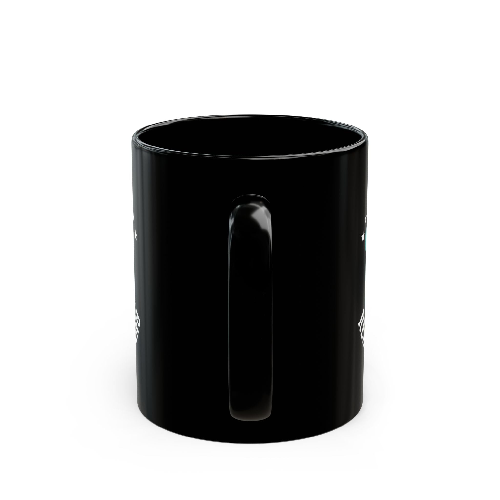Dynamic Campfire Black Mug