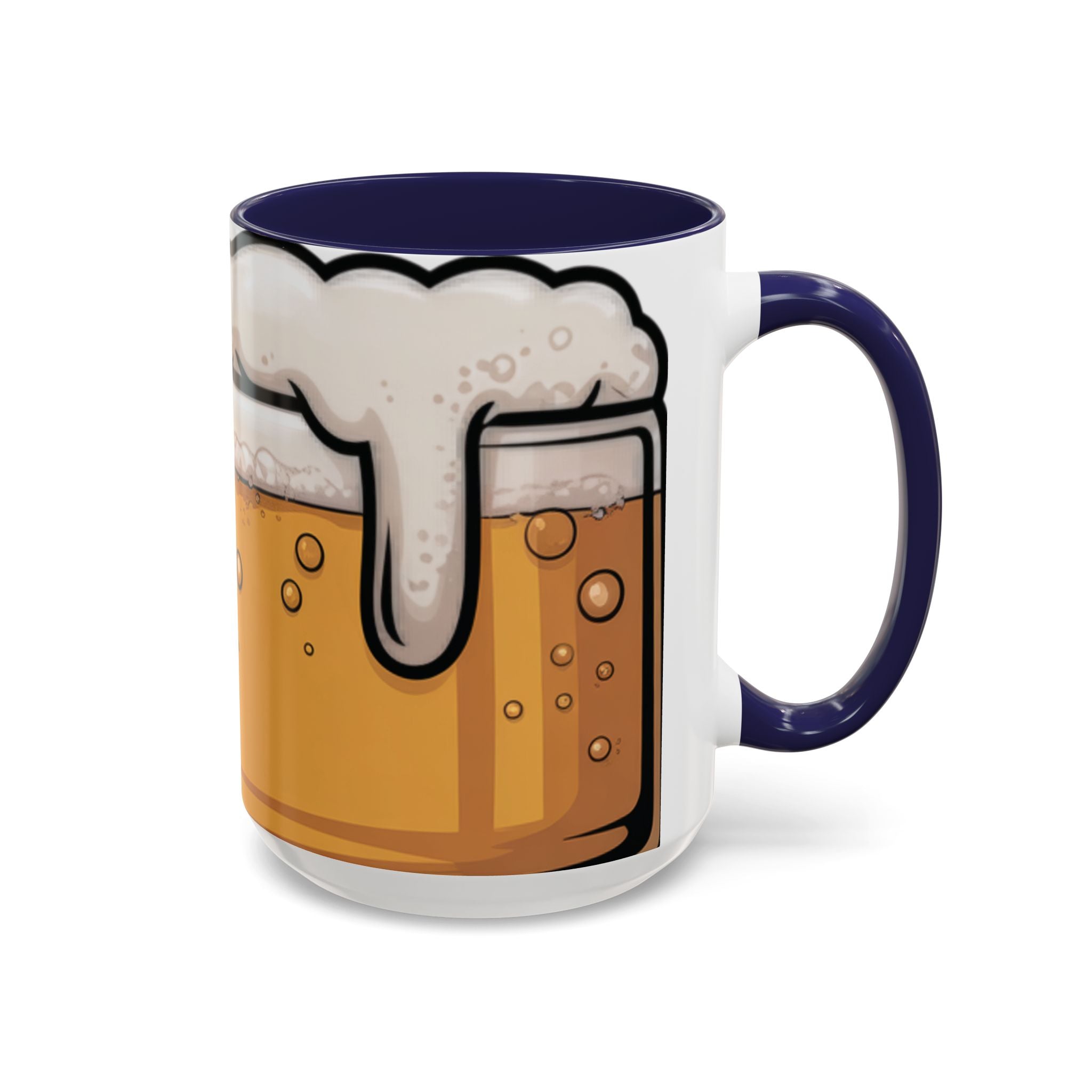 Beer Lover Coffee Mug — 'I WISH THIS WAS BEER' Fun Accent Mug (11/15oz)