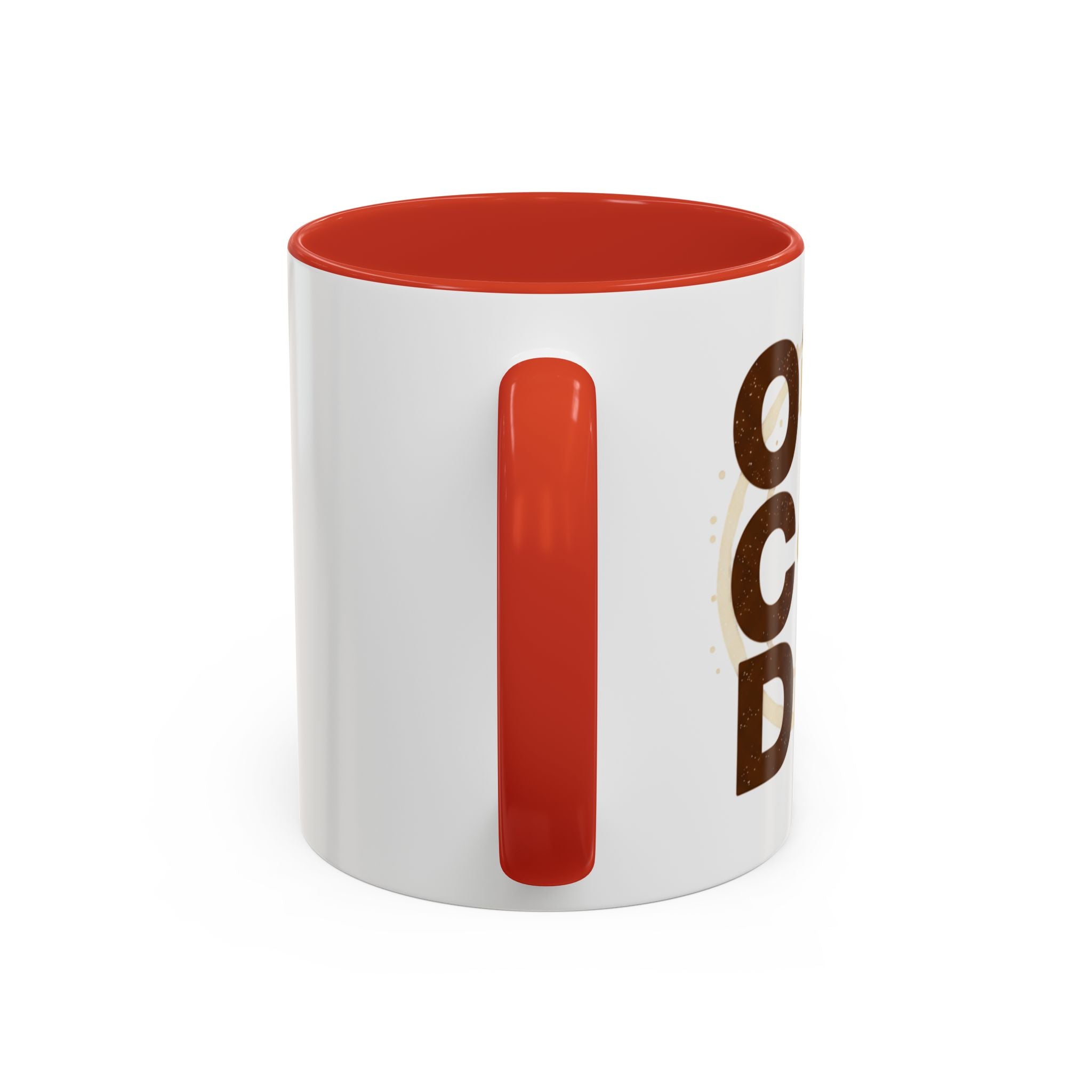 Coffee Mug — "Obsessive Coffee Disorder" Accent Ceramic Mug (11/15oz)