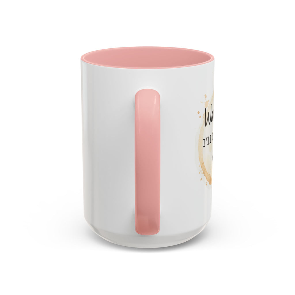 Religious Coffee Mug – “Want to Talk? I’ll Be Up All Night.-God” Accent Ceramic Mug