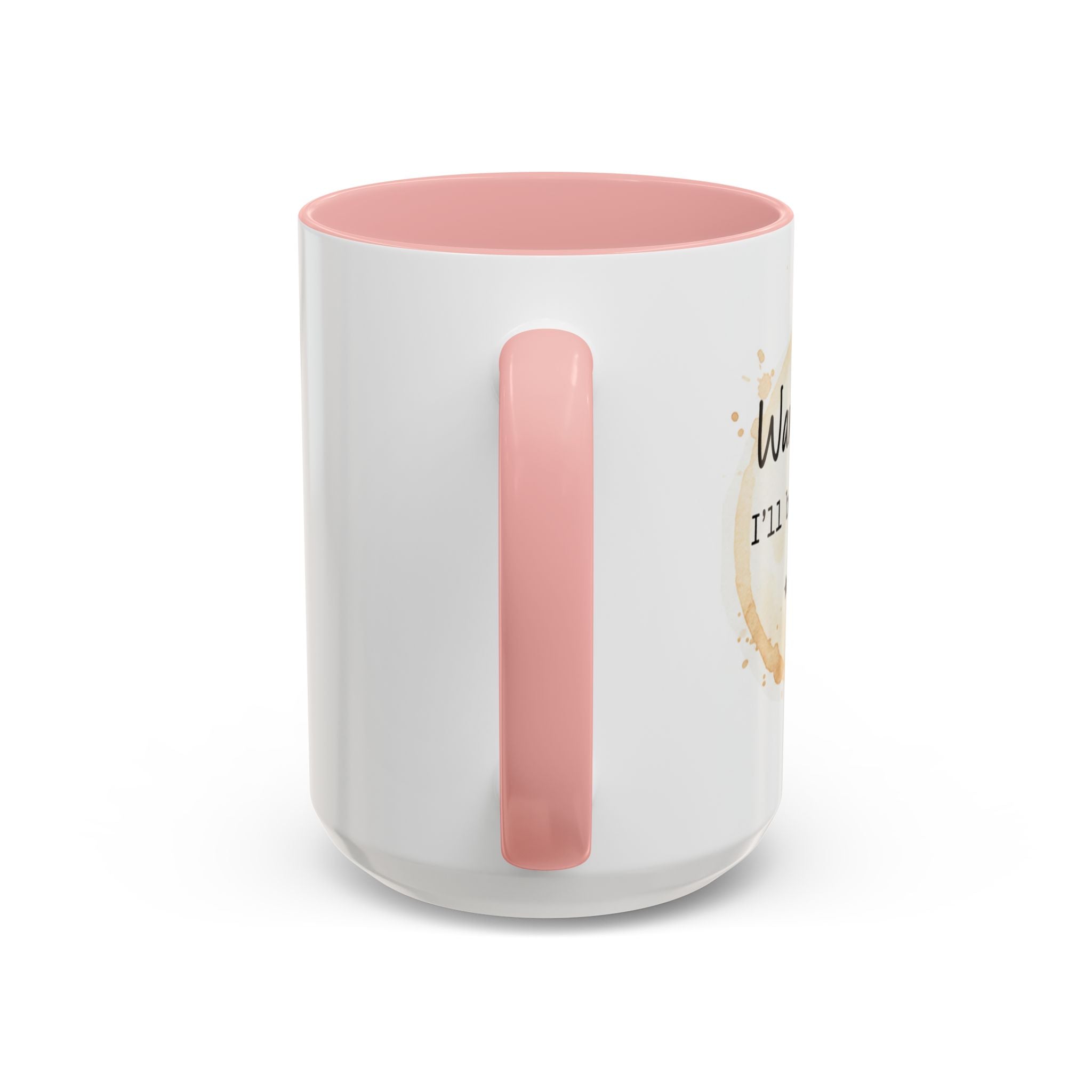 Religious Coffee Mug – “Want to Talk? I’ll Be Up All Night.-God” Accent Ceramic Mug