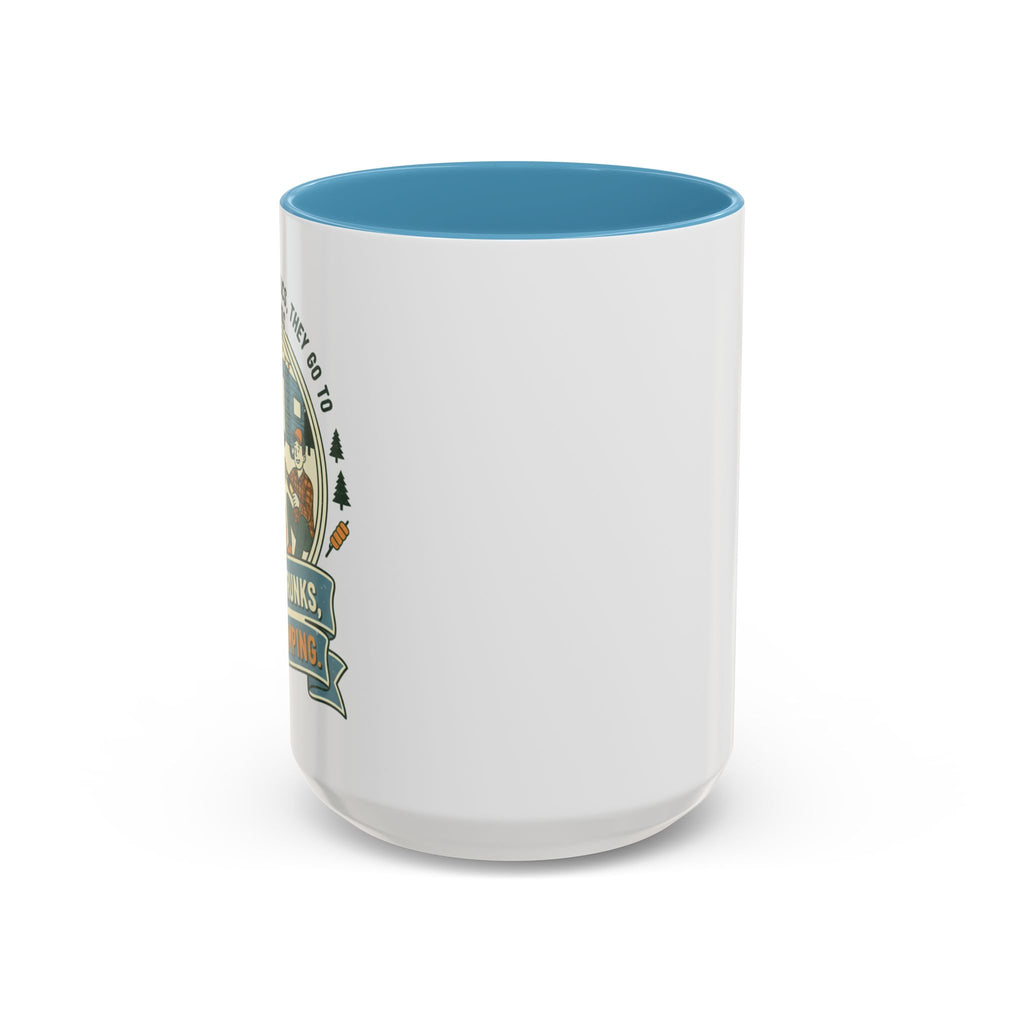 Adventure Camper Coffee Mug - "We are drunks, we go camping."(11/15oz)