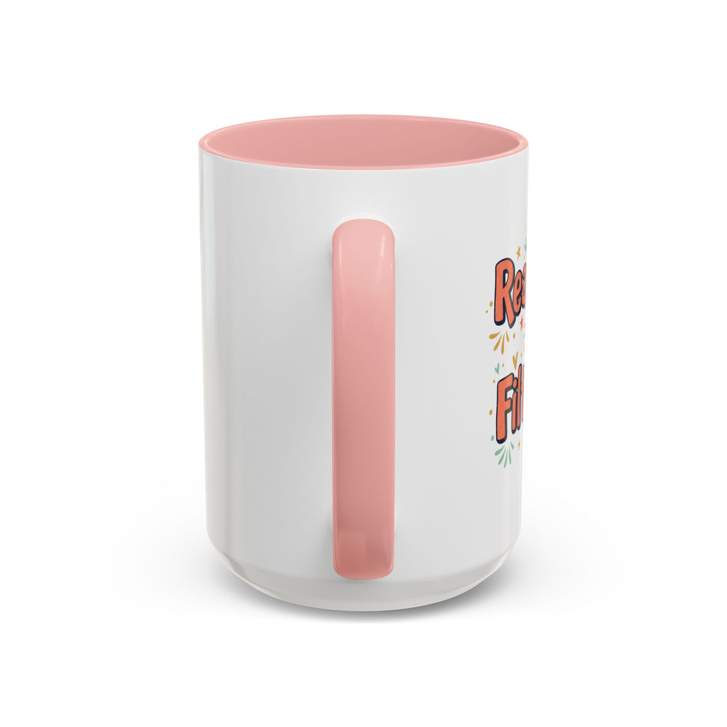 Funny People-Phobic Accent Coffee Mug — "People Make Me Tired" Retro Design (11/15 oz)