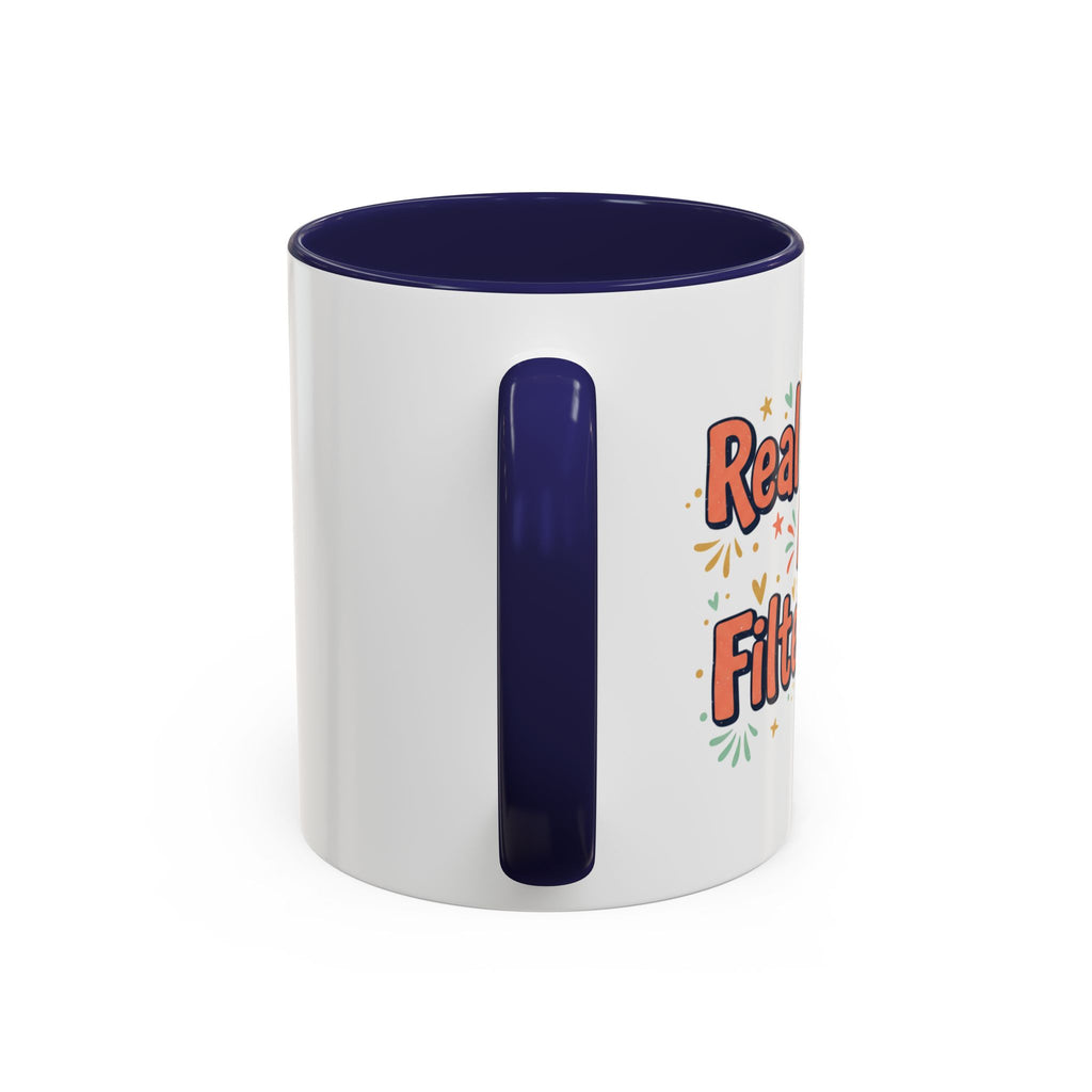 Funny People-Phobic Accent Coffee Mug — "People Make Me Tired" Retro Design (11/15 oz)