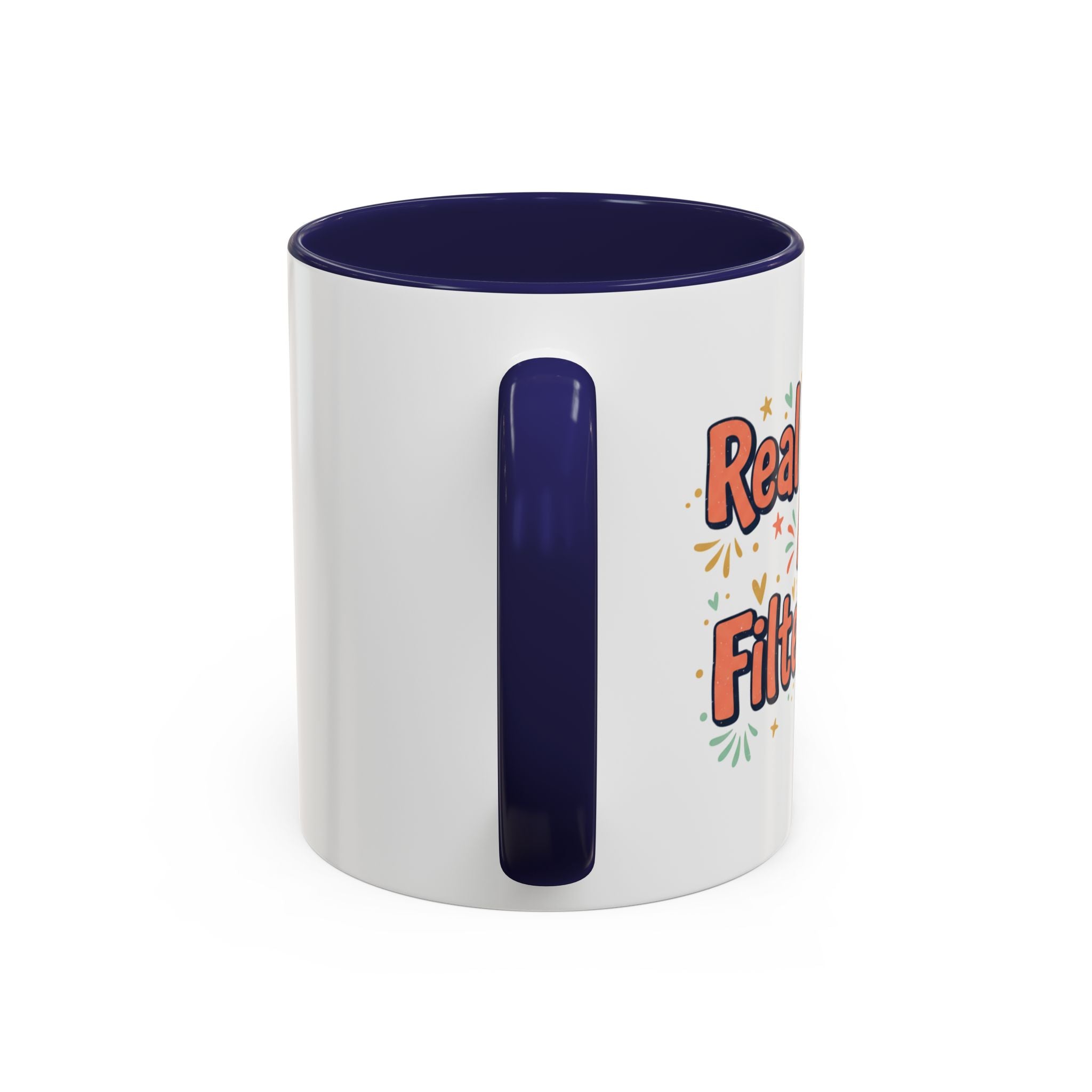 Funny People-Phobic Accent Coffee Mug — "People Make Me Tired" Retro Design (11/15 oz)