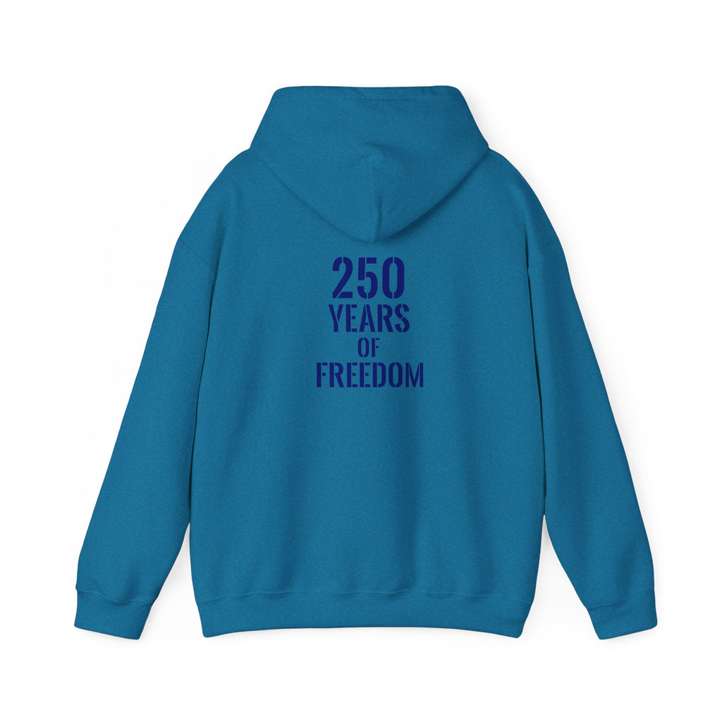 USA American 250 years of freedom hoodie.