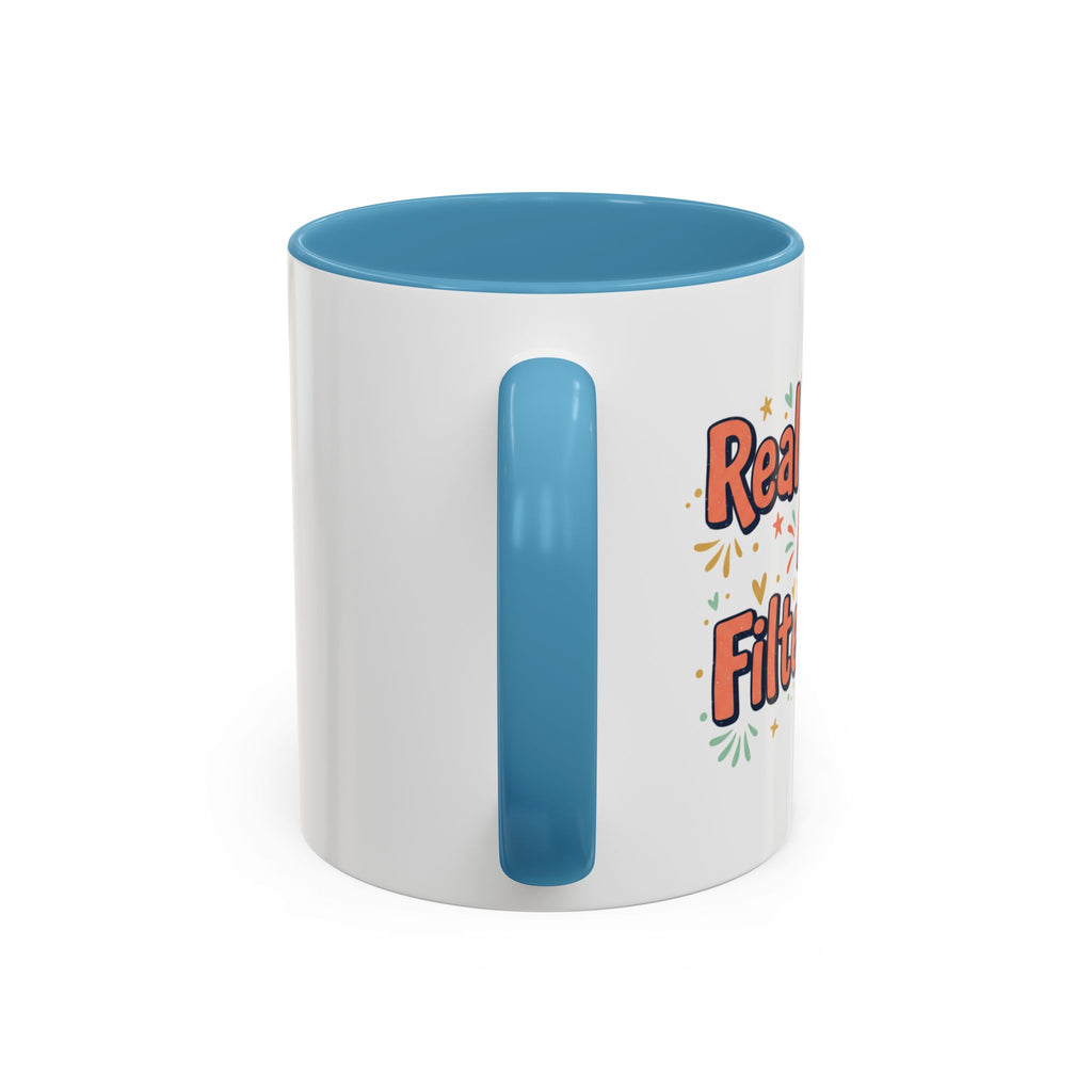 Funny People-Phobic Accent Coffee Mug — "People Make Me Tired" Retro Design (11/15 oz)