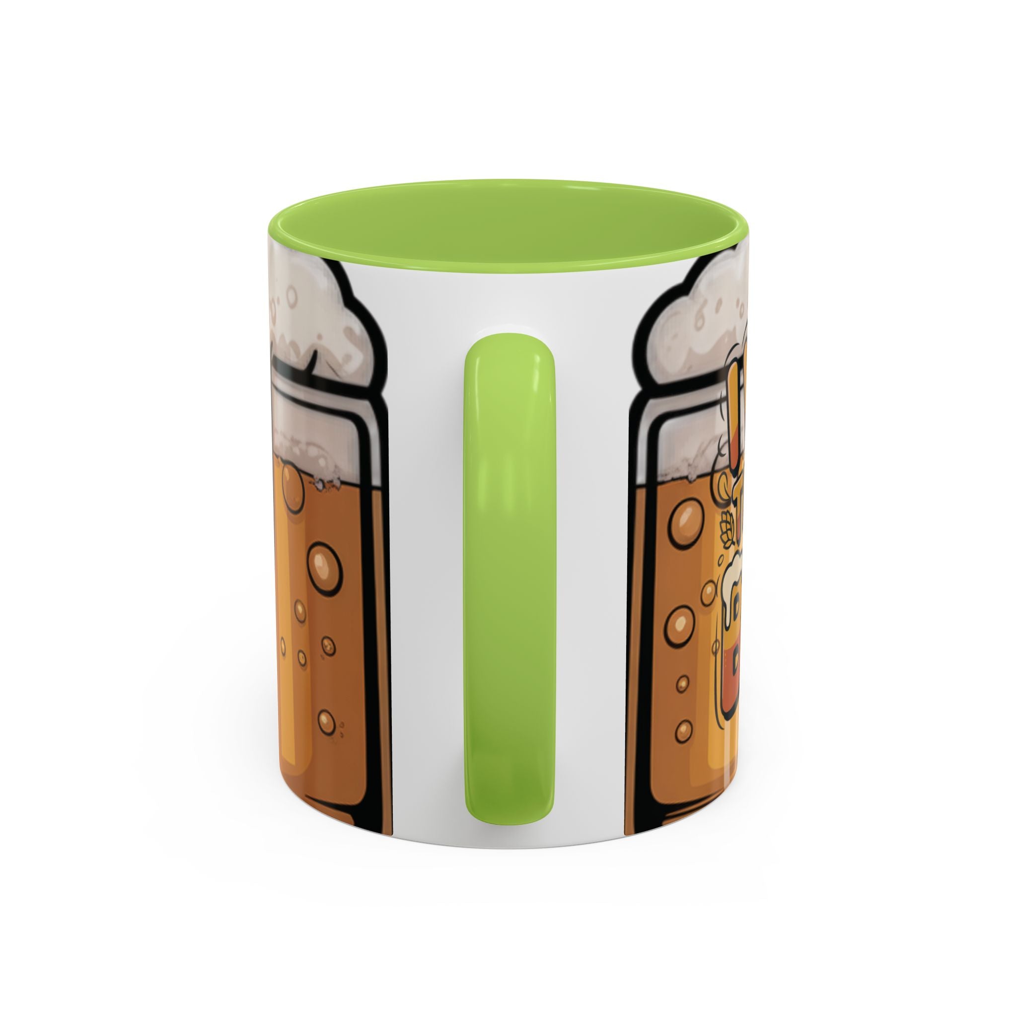 Beer Lover Coffee Mug — 'I WISH THIS WAS BEER' Fun Accent Mug (11/15oz)