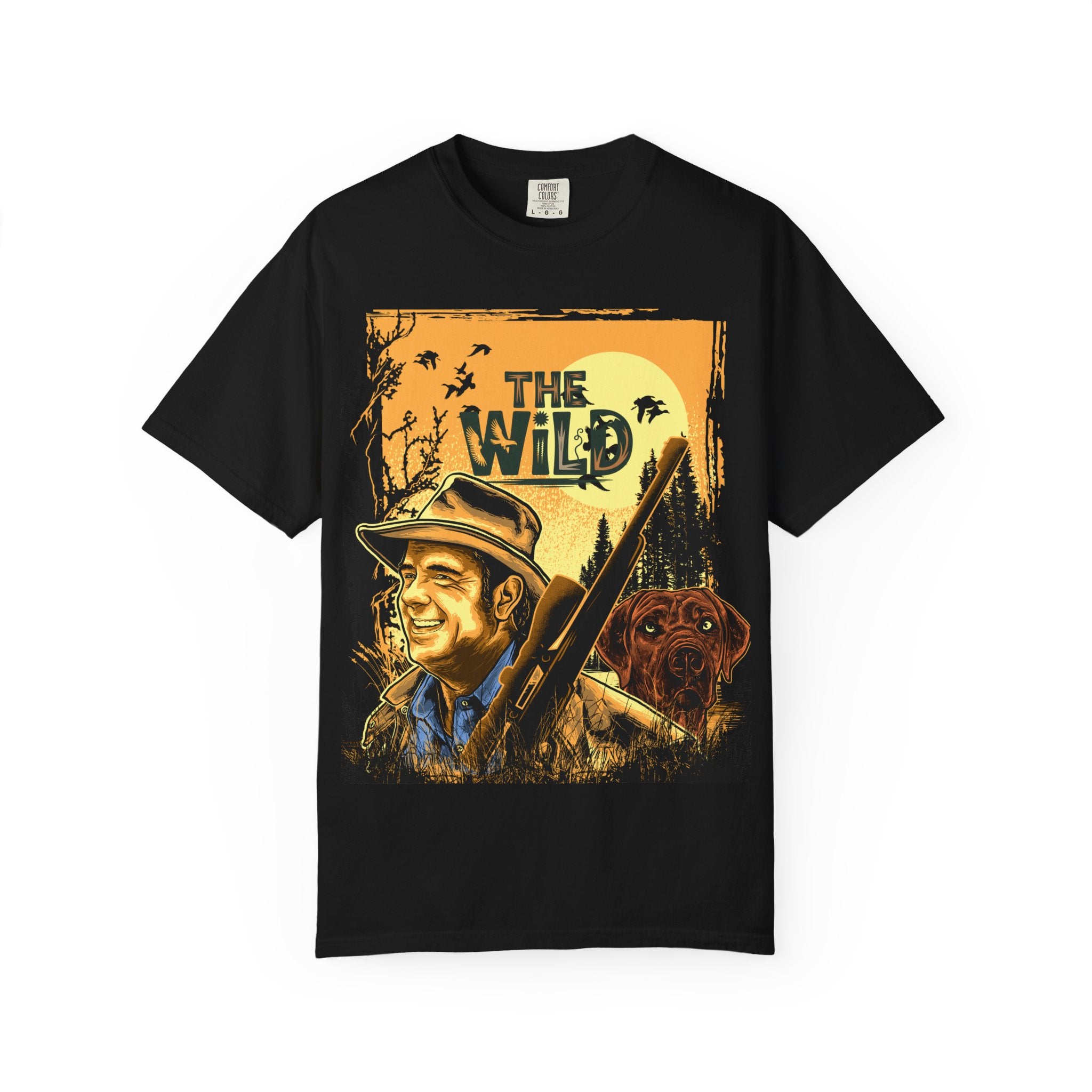The Wild Vintage Hunting T-Shirt — Outdoorsman Retro Graphic Tee
