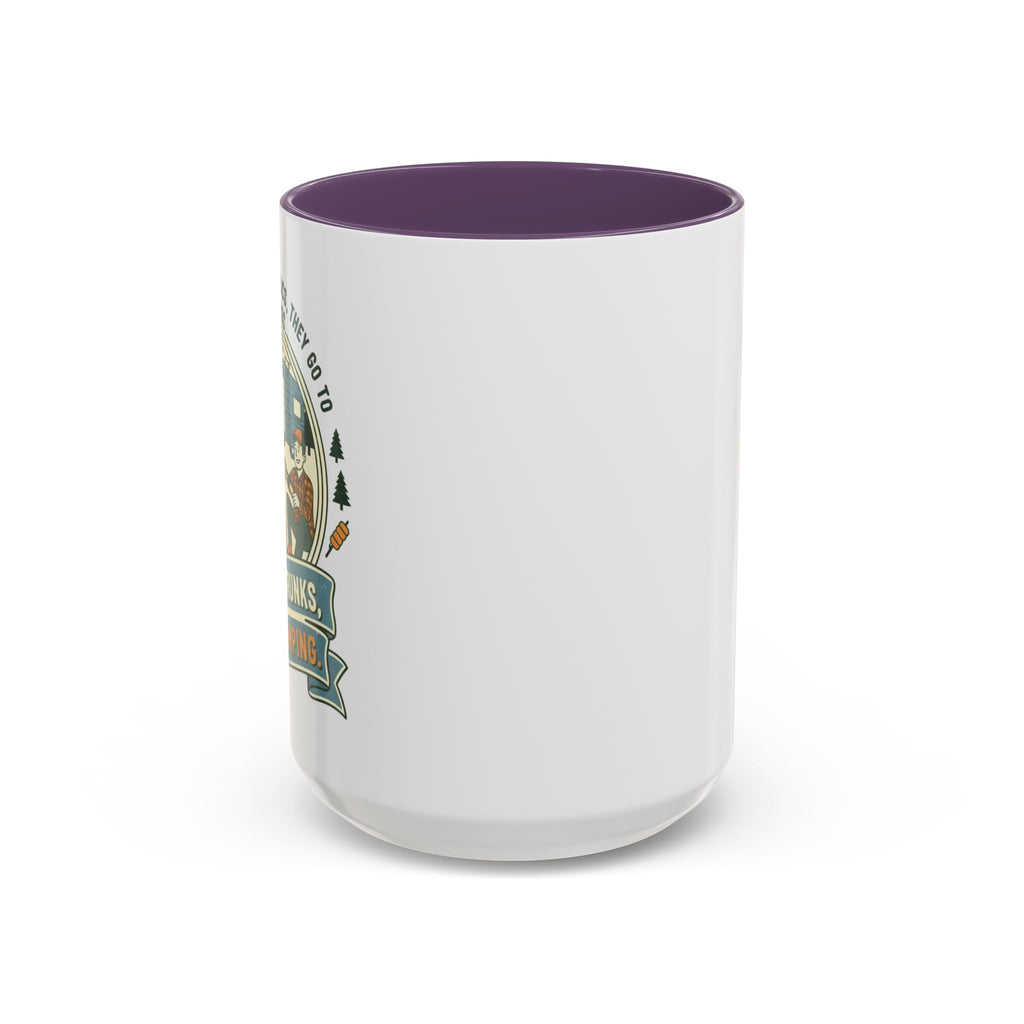 Adventure Camper Coffee Mug - "We are drunks, we go camping."(11/15oz)