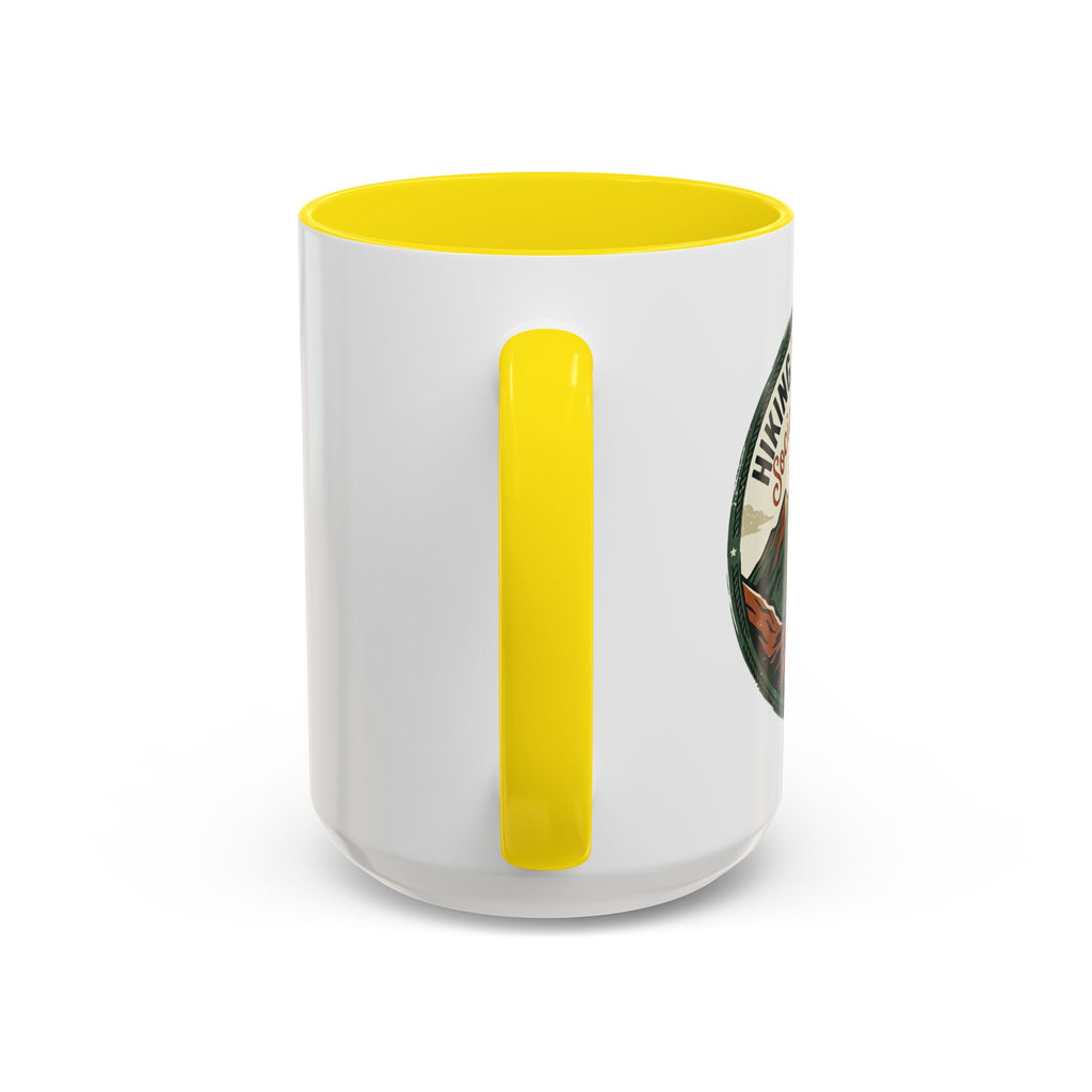Hiking is my kind of social distancing Mug (11, 15oz)