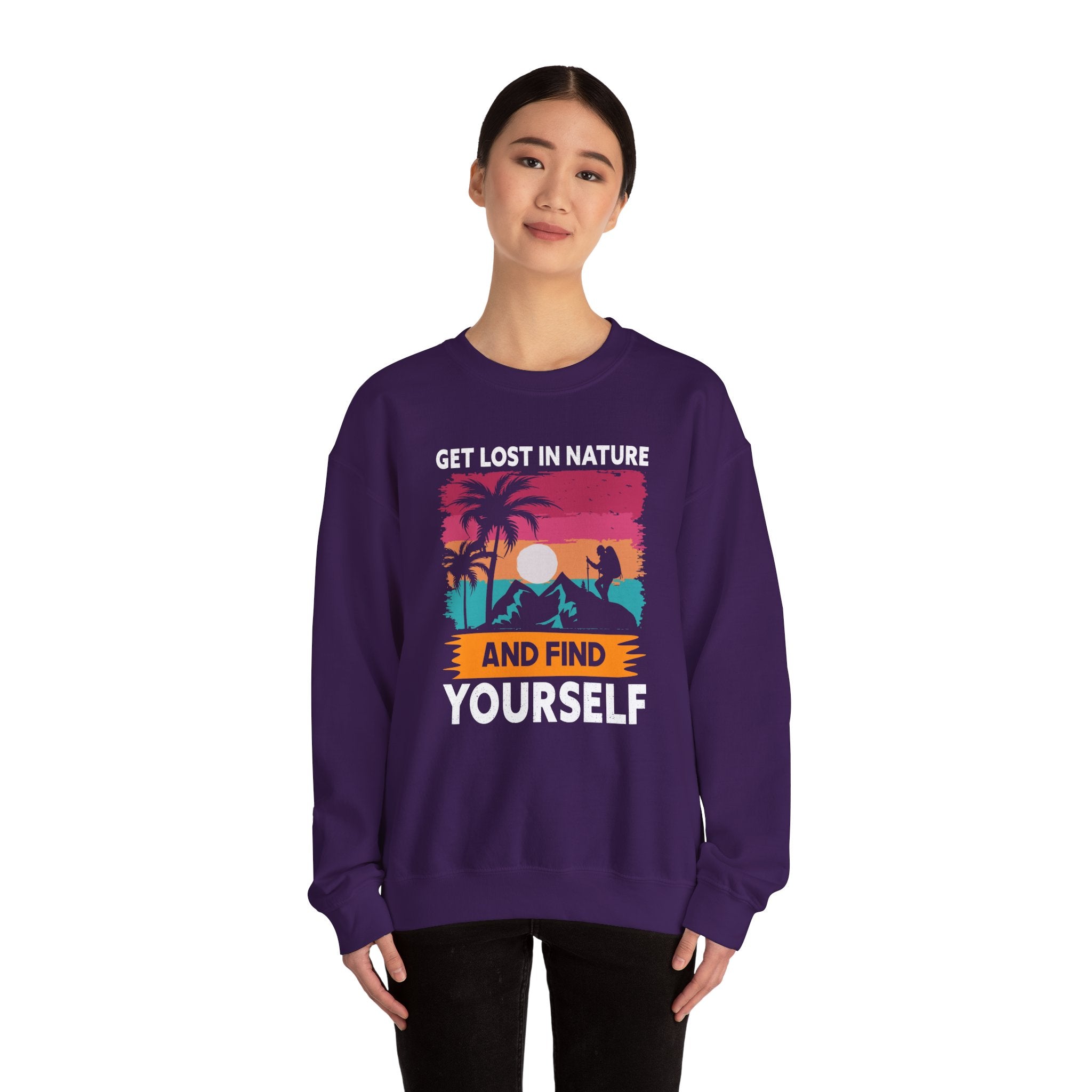 Adventure-Ready Sunset Sweatshirt