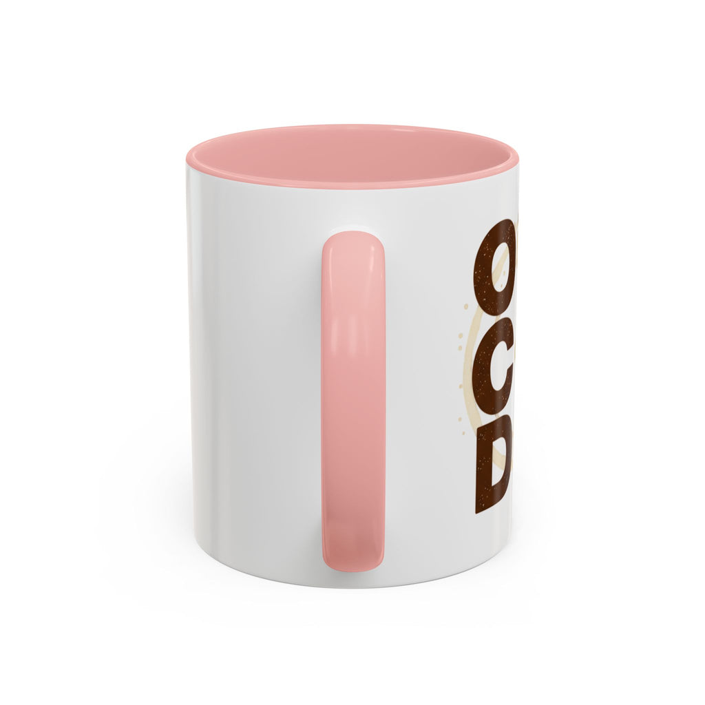 Coffee Mug — "Obsessive Coffee Disorder" Accent Ceramic Mug (11/15oz)
