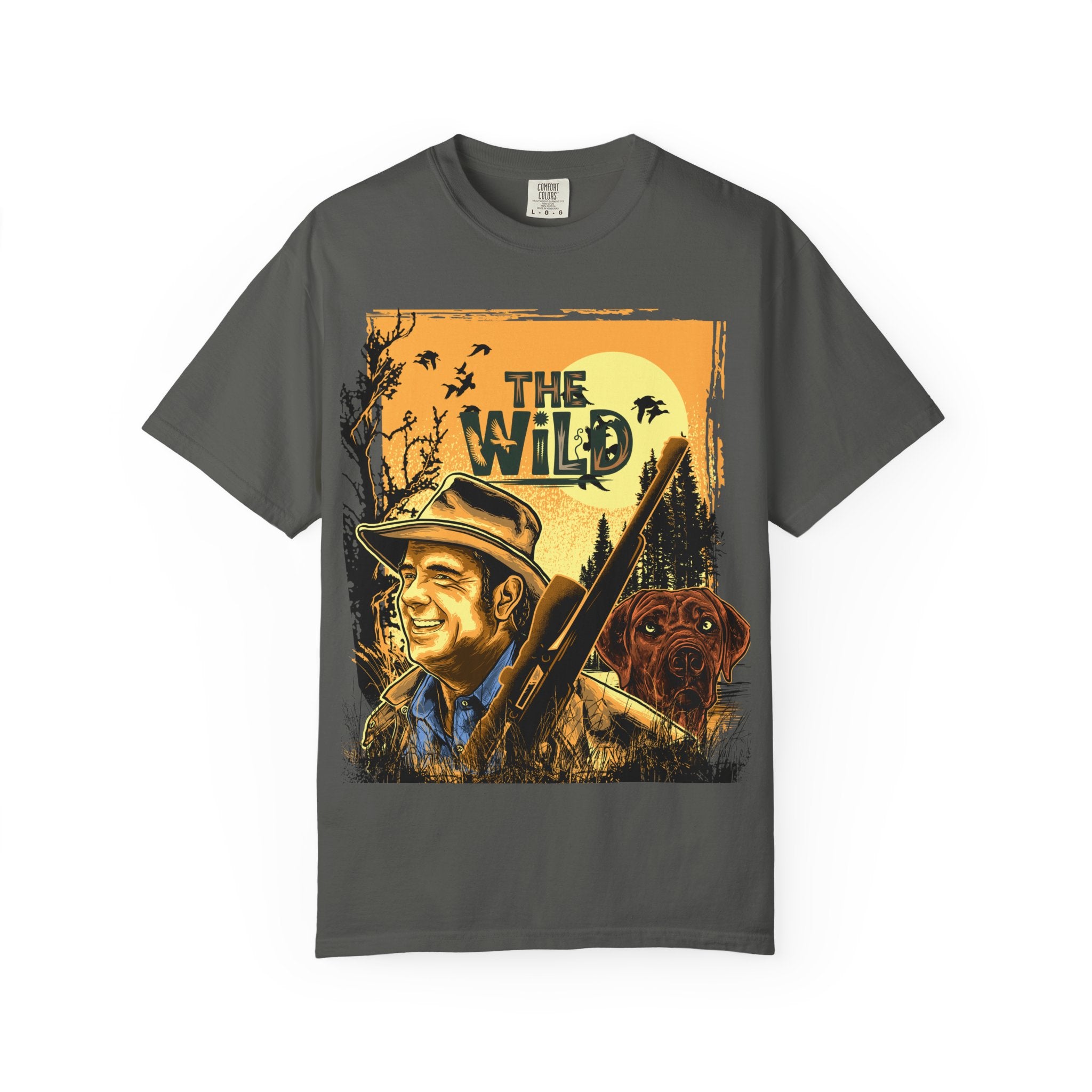 The Wild Vintage Hunting T-Shirt — Outdoorsman Retro Graphic Tee